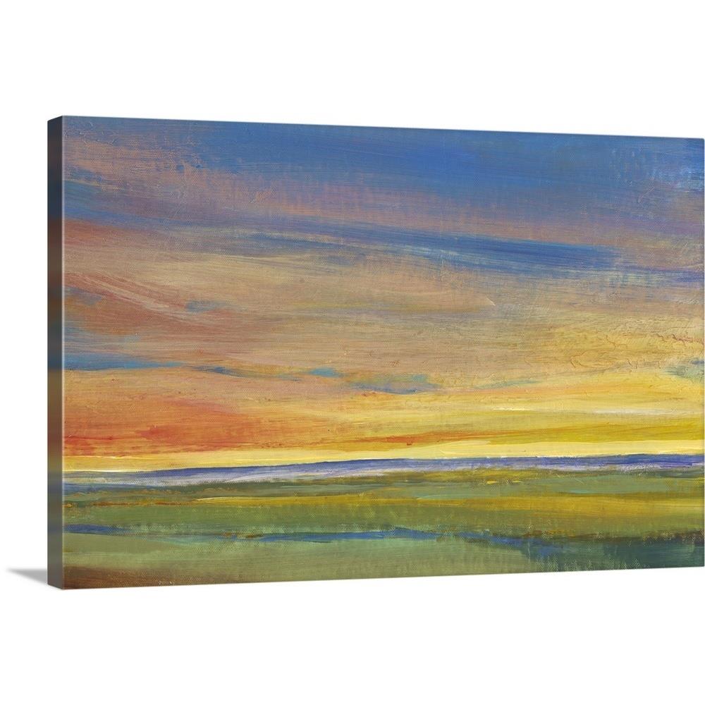 GreatBigCanvas 2330843-24-24X16 16-in H x 24-in W Abstract Print on Canvas