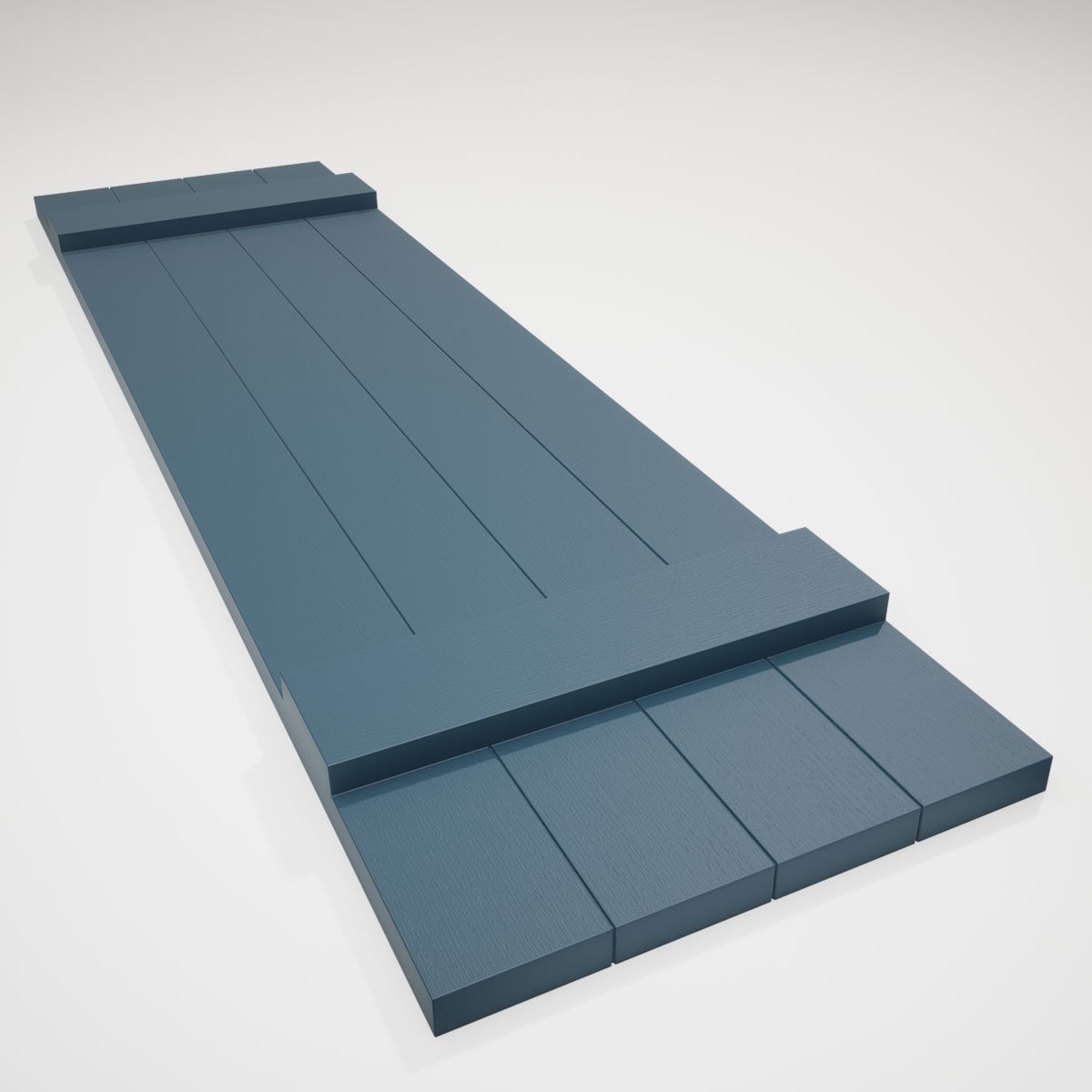 Ekena Millwork LJ4C14X07600CB Exterior-Shutters - View #5