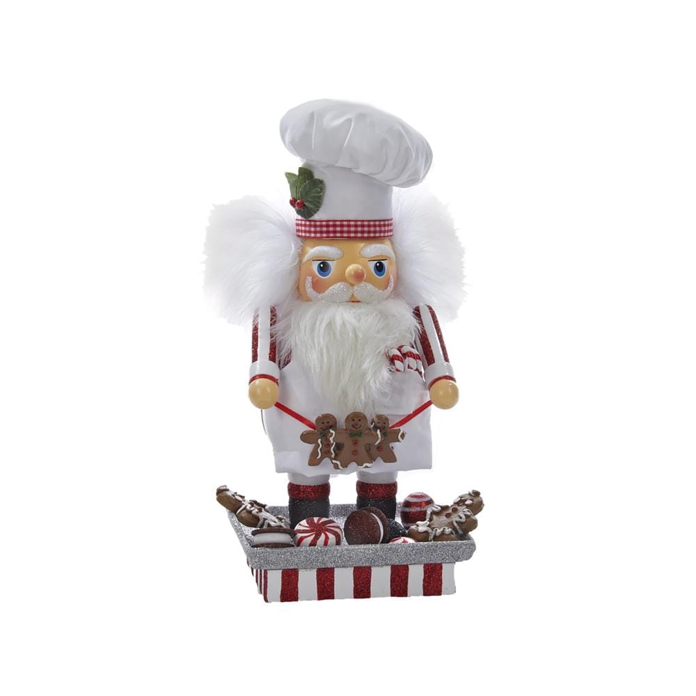 Kurt S. Adler JEL0936 11-in Figurine Village Scene Christmas Decor