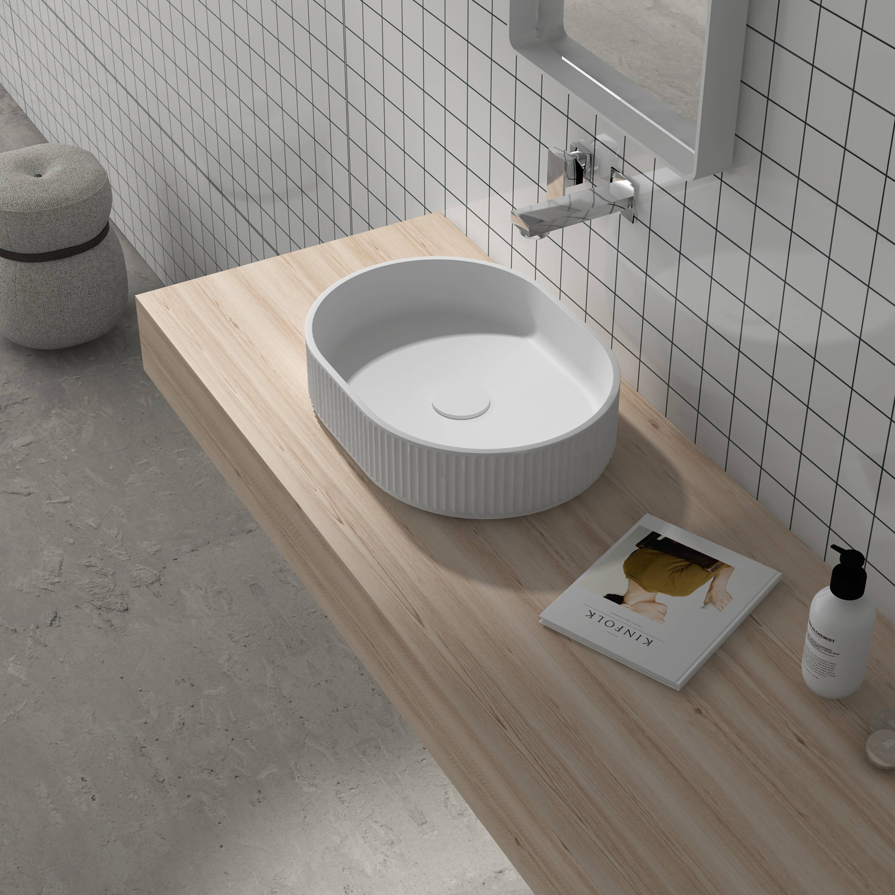 Ruvati RVB2823WH Bath-Sink - View #6