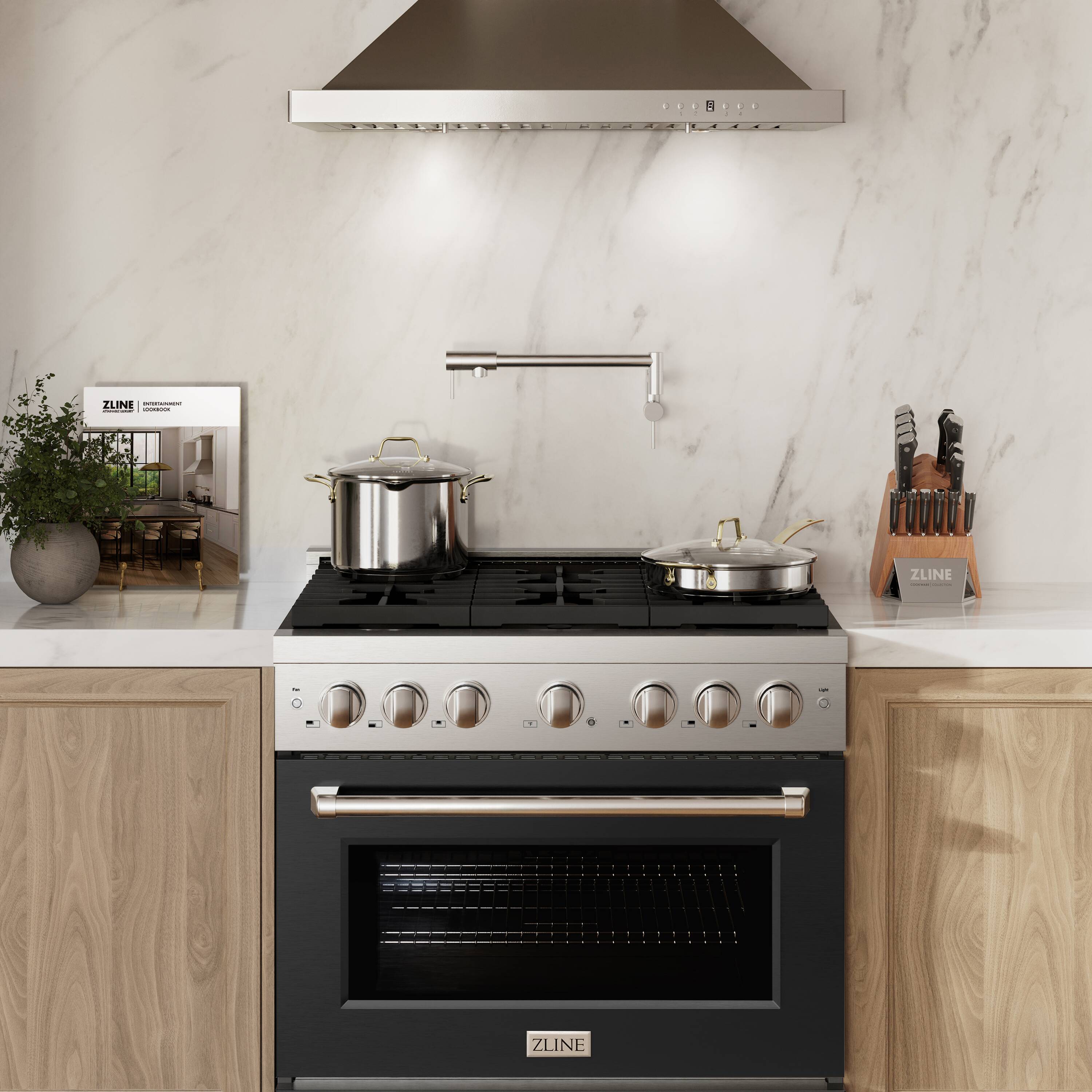 ZLINE KITCHEN & BATH SGR-BLM-36 Freestanding-Gas-Ranges - View #10