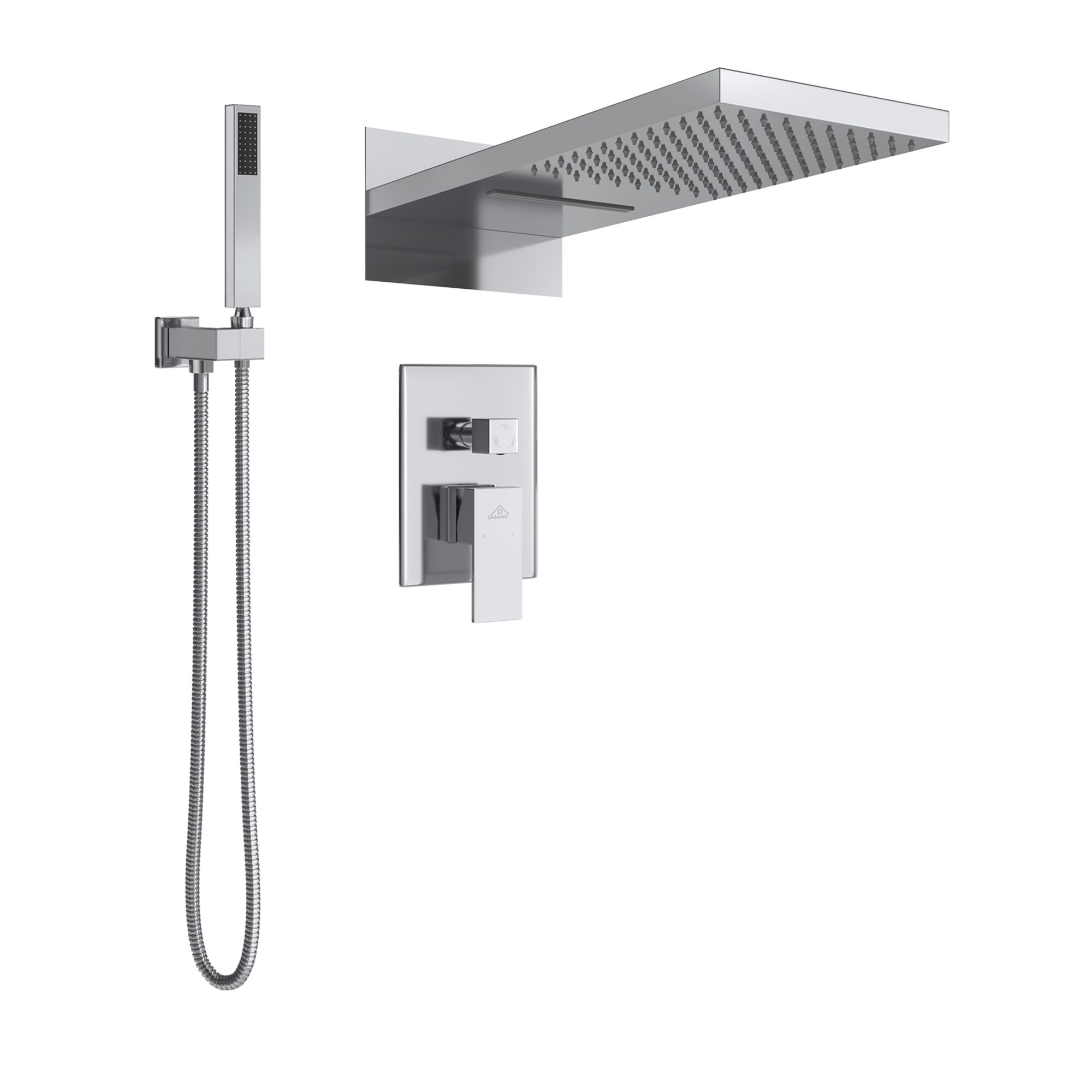 CASAINC M6630-A-22-CP Showerhead-Bar-Panels - View #13