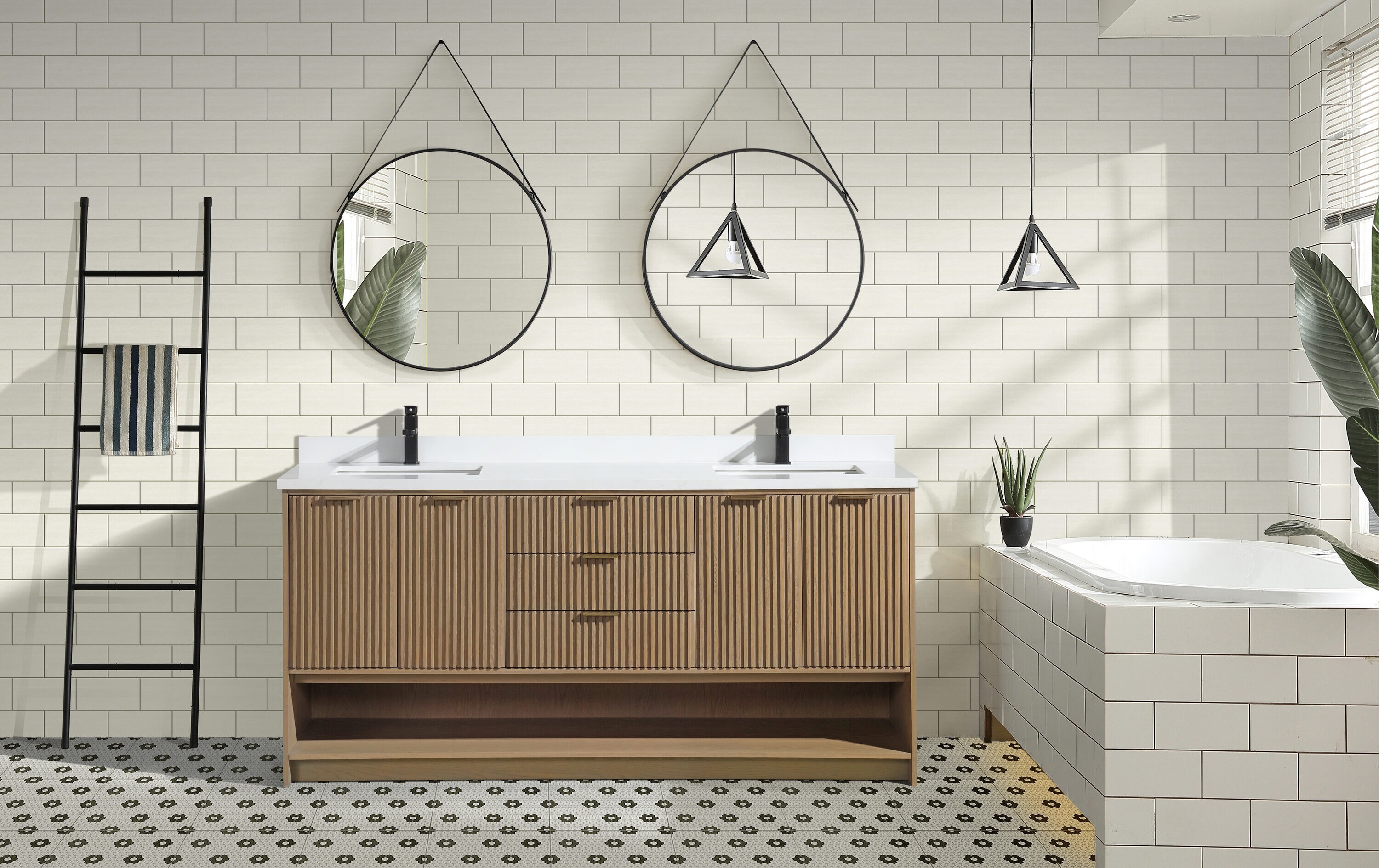 Ari Kitchen & Bath AKB-DIEGO-72-FREESTA Bath-Vanity-Combo - View #10