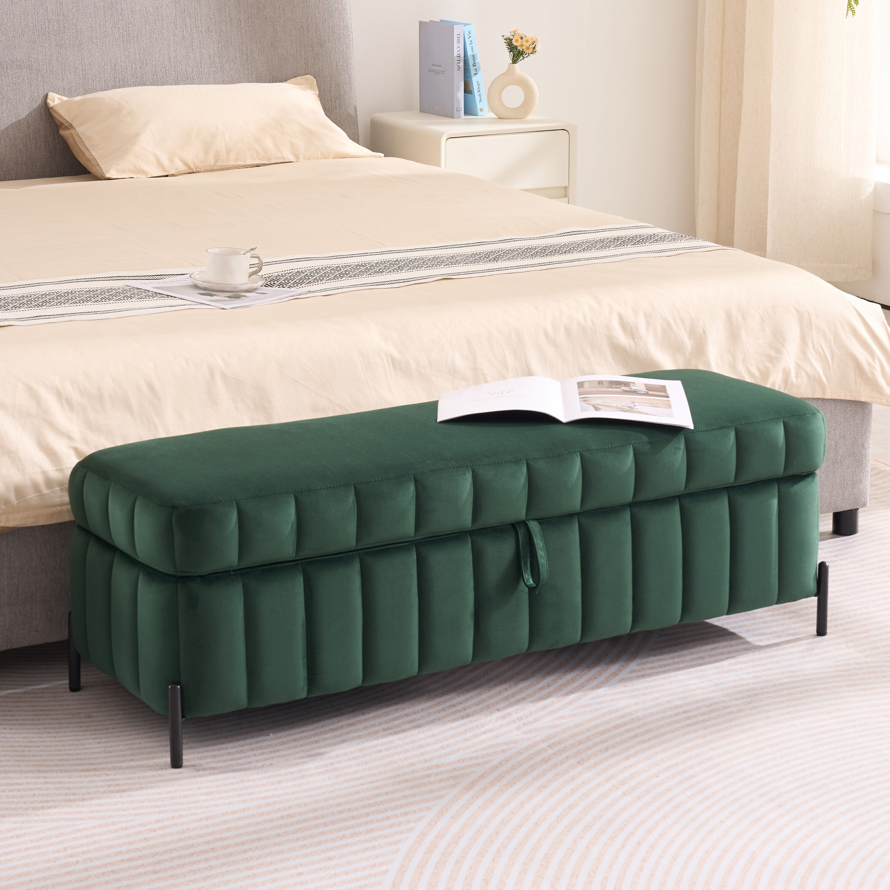 Hrinhom HC-S4114-GREEN bench - View #3