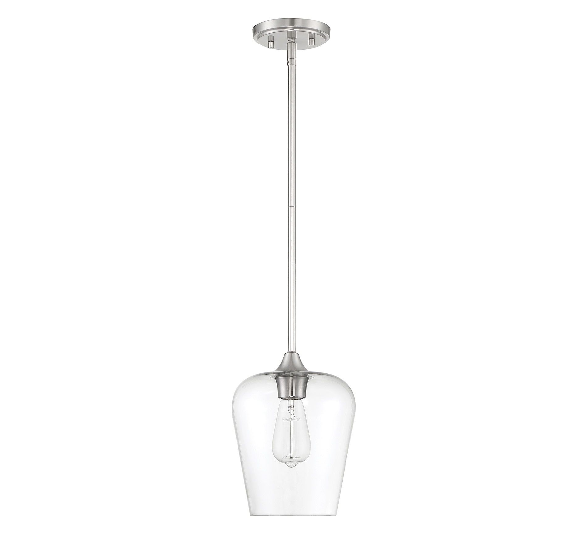 Savoy House Essentials 7-4036-1-SN Pendant-Lights - View #4