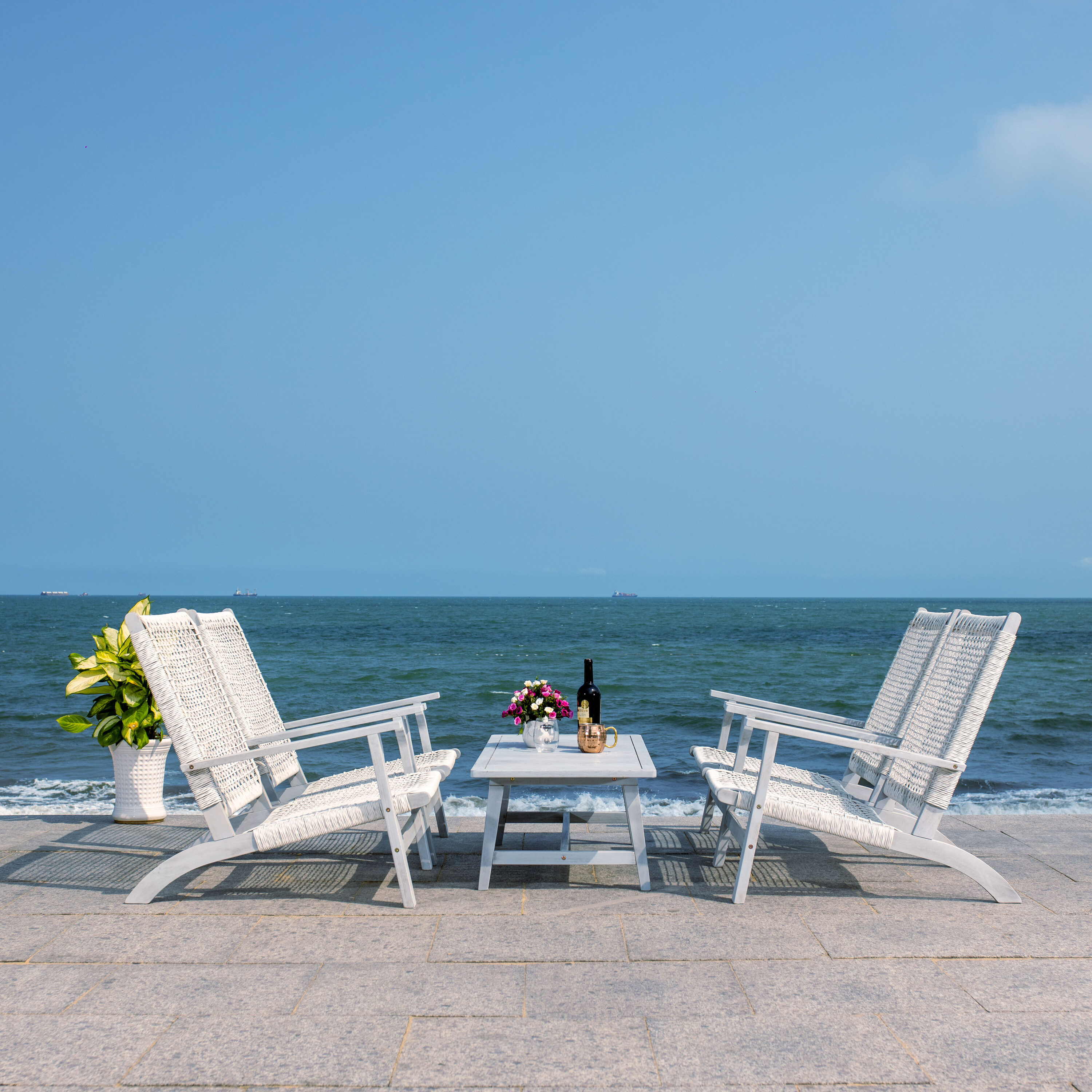 Safavieh PAT7079B Patio-Conversation-Sets - View #8