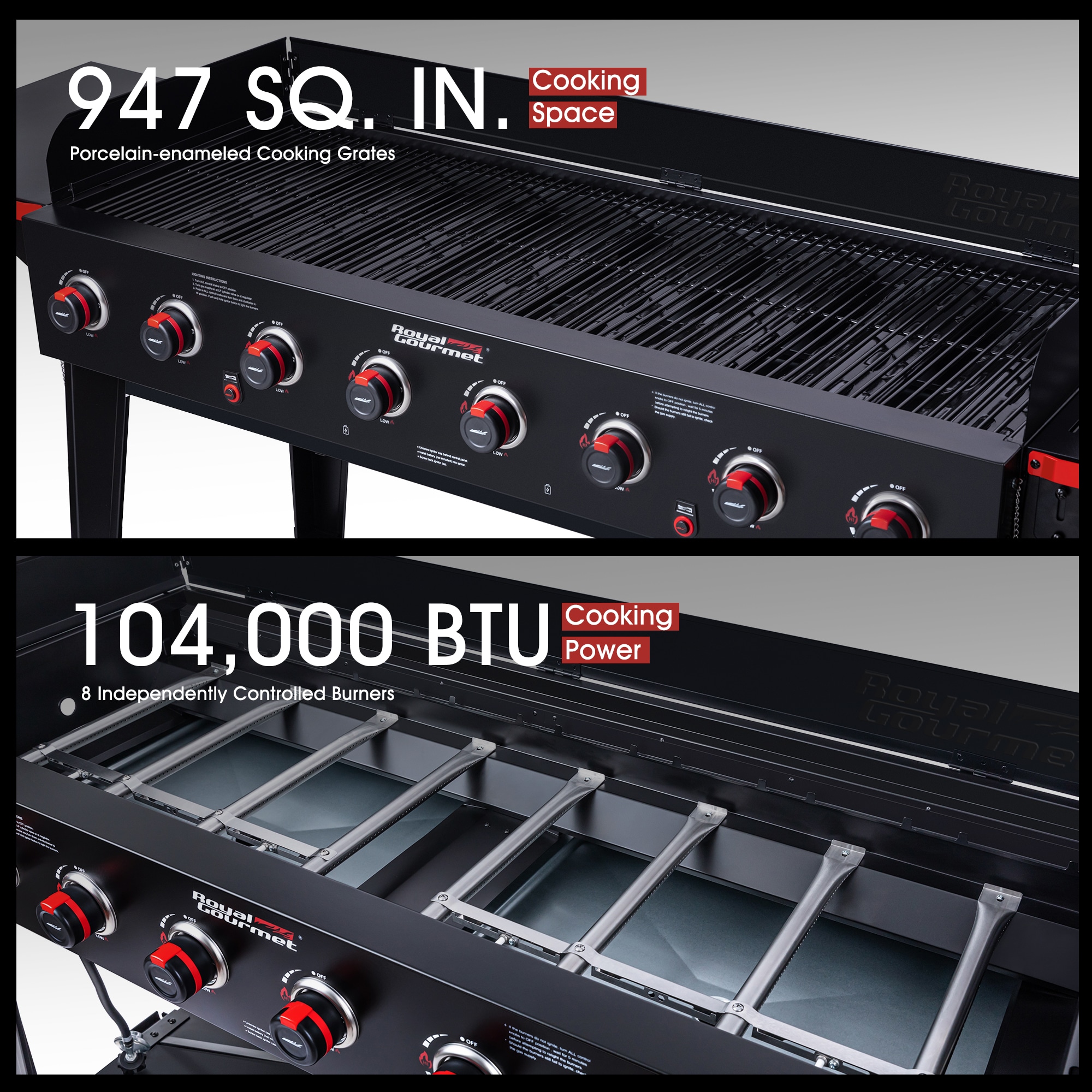Royal Gourmet GB8003 Gas-Grill - View #7
