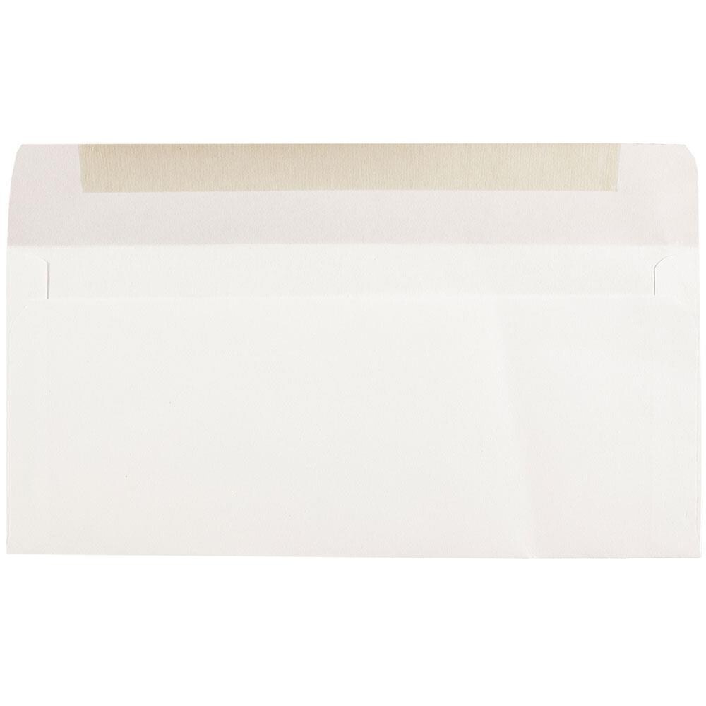 JAM Paper Plastic Envelopes Letter Size 8 78 x 12 Clear Pack Of 12