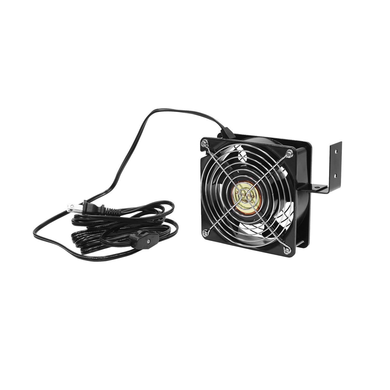 Minuteman International 4.75-in Indoor Black Wall Mounted Fan