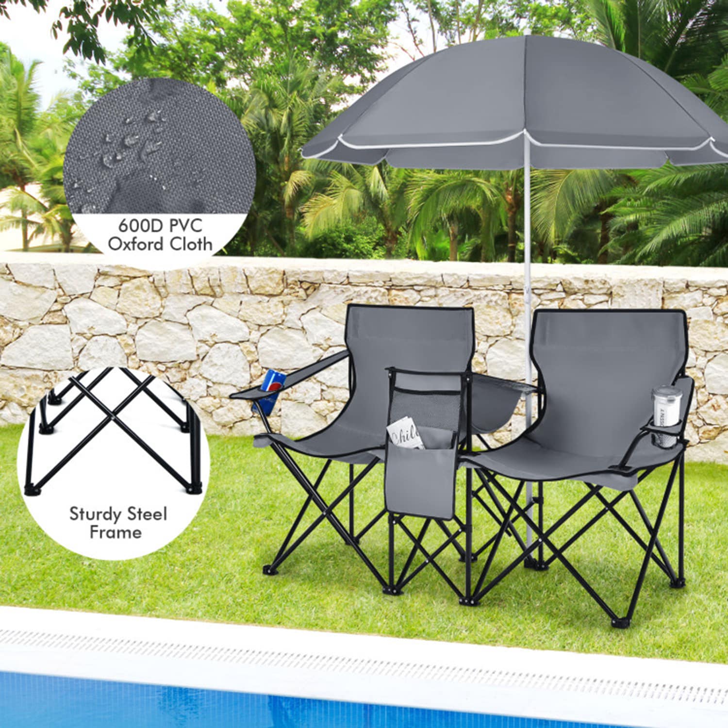 Mondawe 68OP-HY Beach-Camping-Chairs - View #3