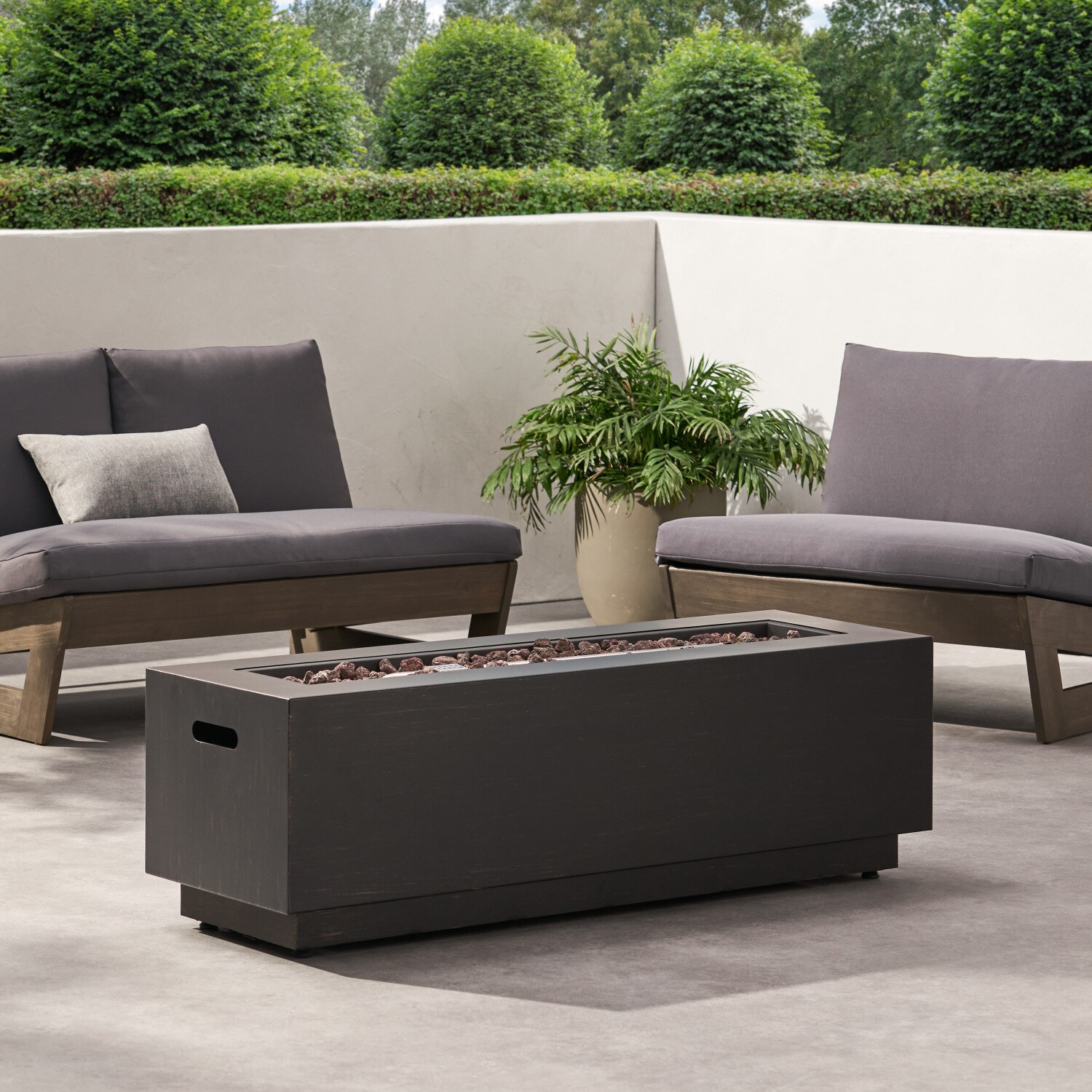 Streamdale Furniture 62836.00BRN-50K Outdoor-Gas-Firepits - View #2
