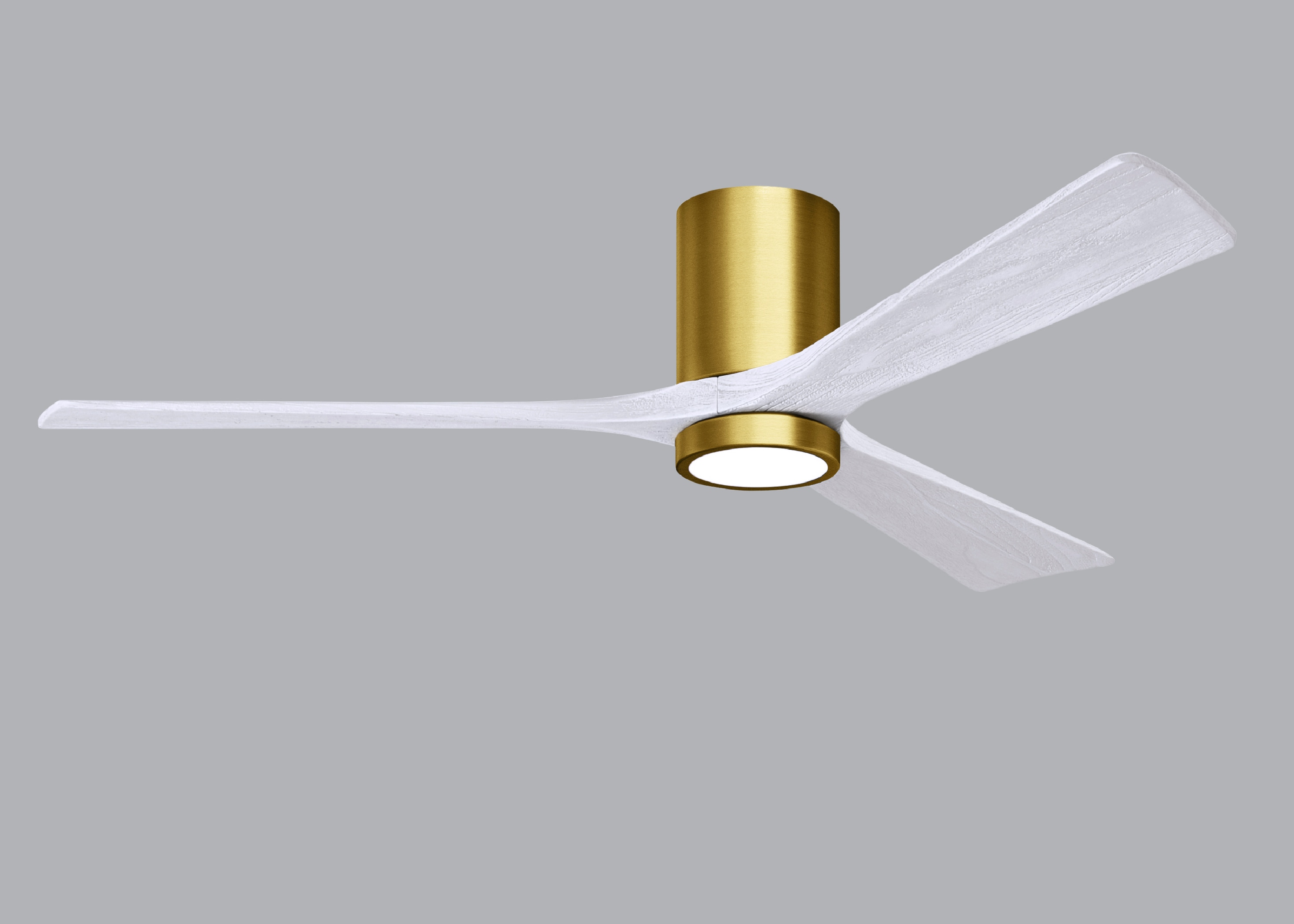 Matthews Fan Company IR3HLK-BRBR-MWH-60 Ceiling-Fans - View #2