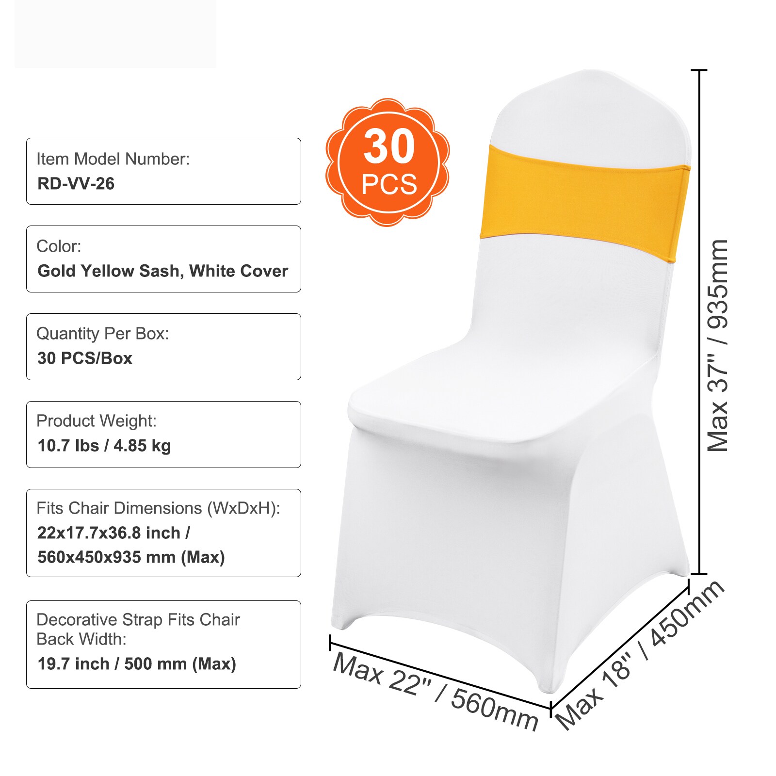 VEVOR SCYTZSDJSBS104783V0 slipcovers - View #7