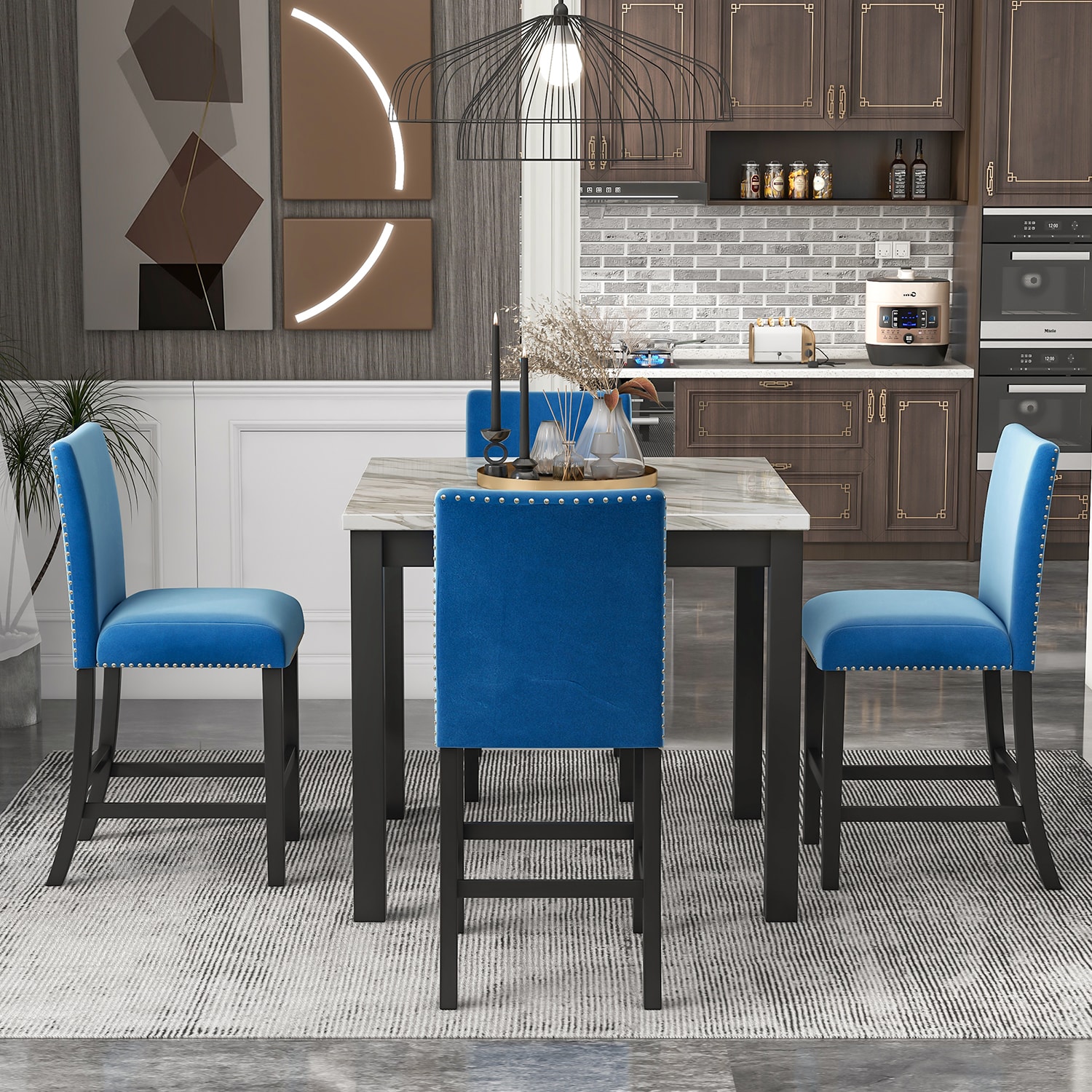 SINOFURN SYA010188WT Dining-Sets - View #7