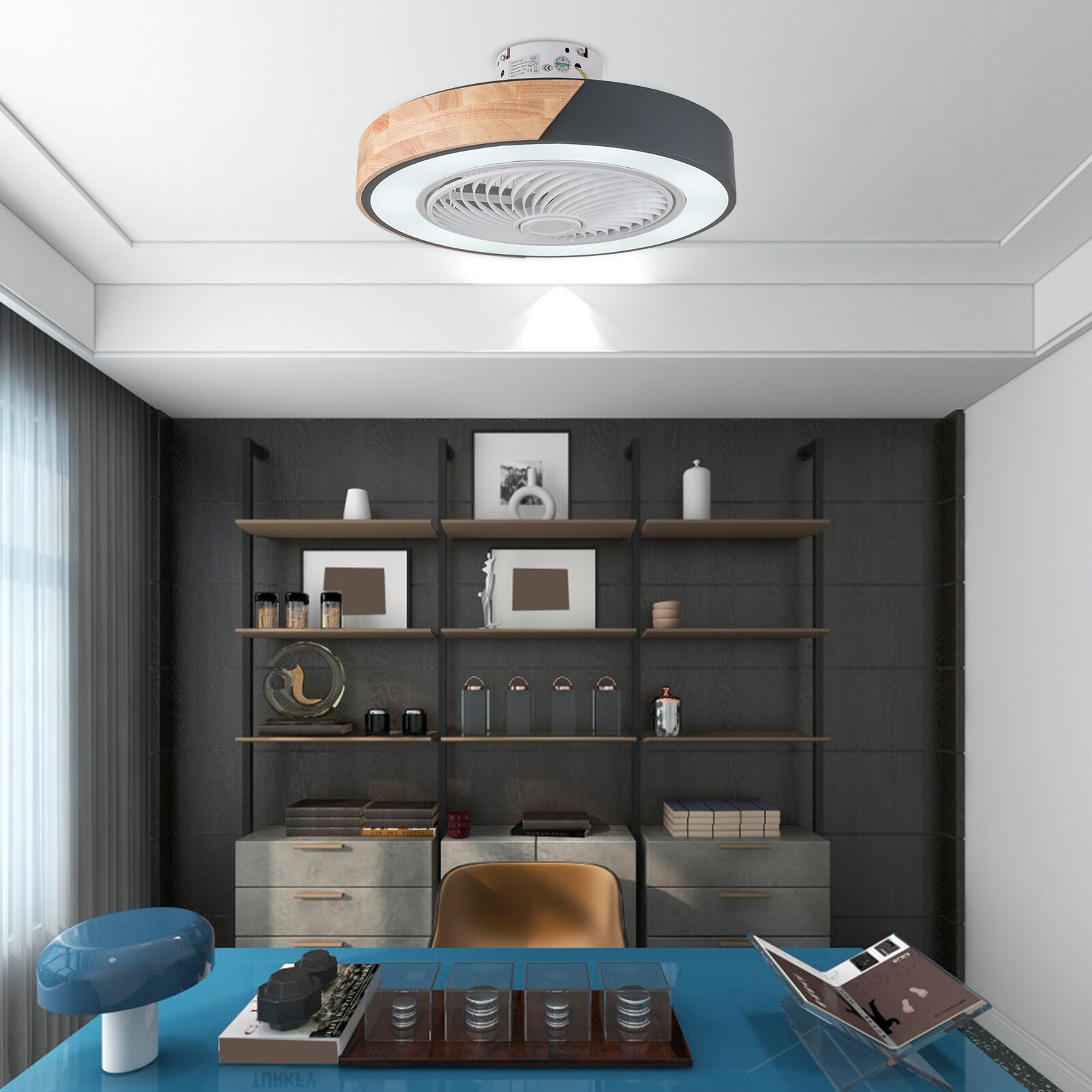 Oukaning HG-HCXLST-3871-US-BT Ceiling-Fans - View #11