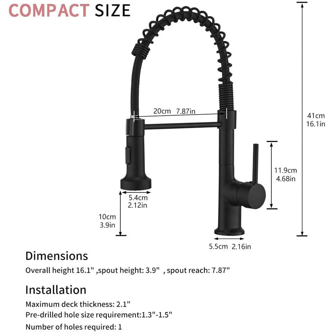 Fapully FA-B-1002B Kitchen-Faucets - View #7