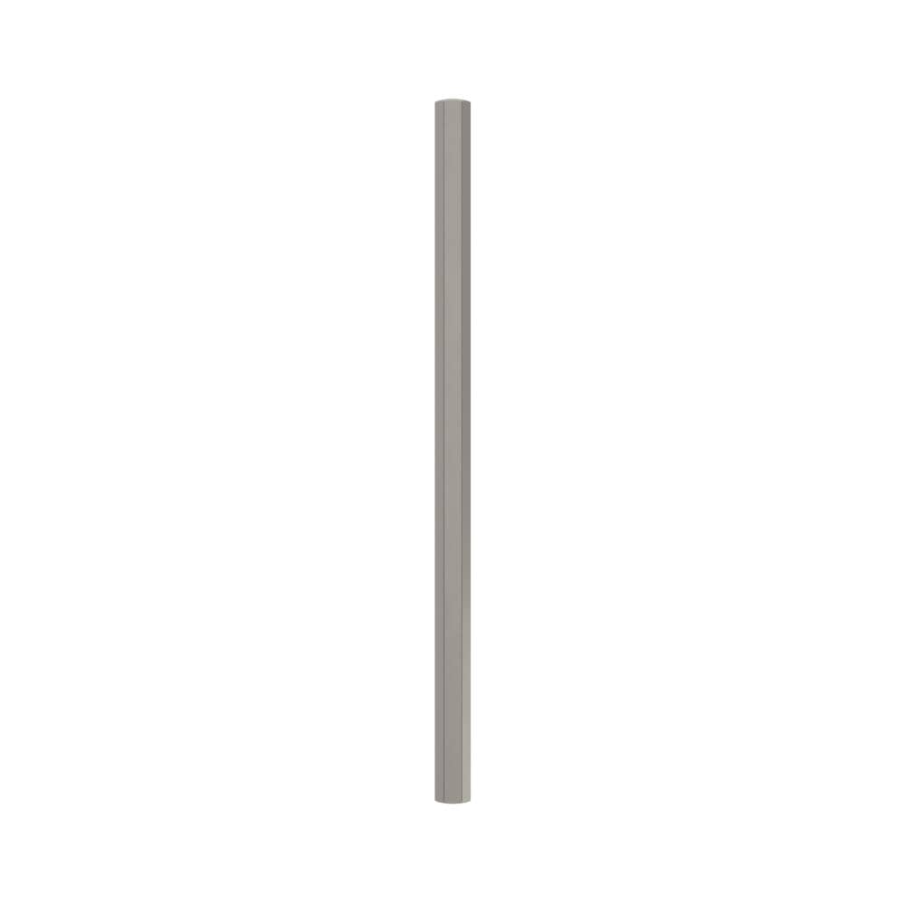 Satin Nickel 7-9/16 inch Modern Cabinet Drawer Pull