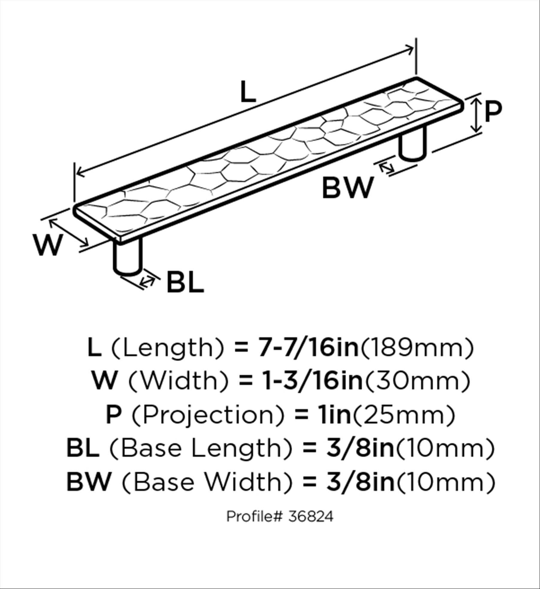 Amerock BP36824PN Cabinet-Pulls - View #7