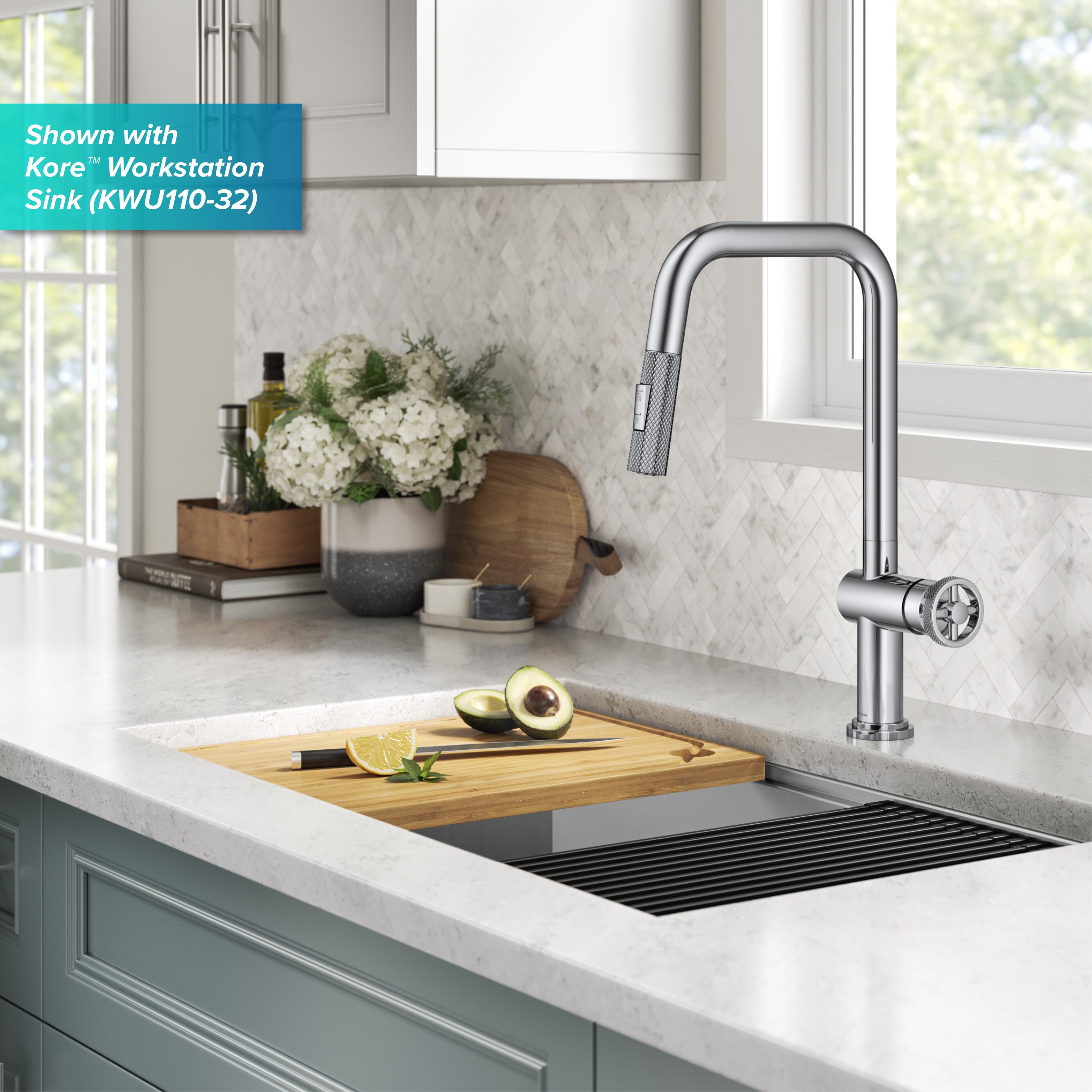 Kraus KPF-3126CH Kitchen-Faucets - View #10