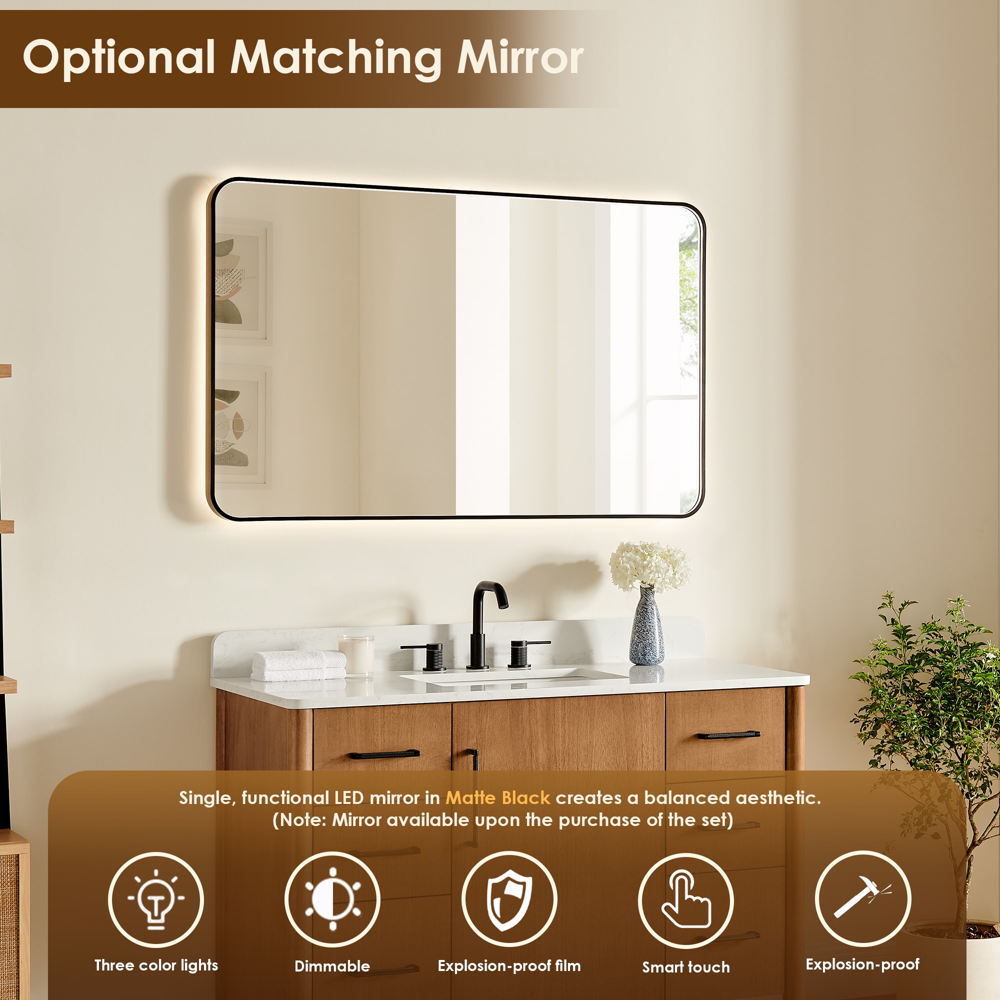 Altair 578048-MB-GW Bath-Vanity-Combo - View #13