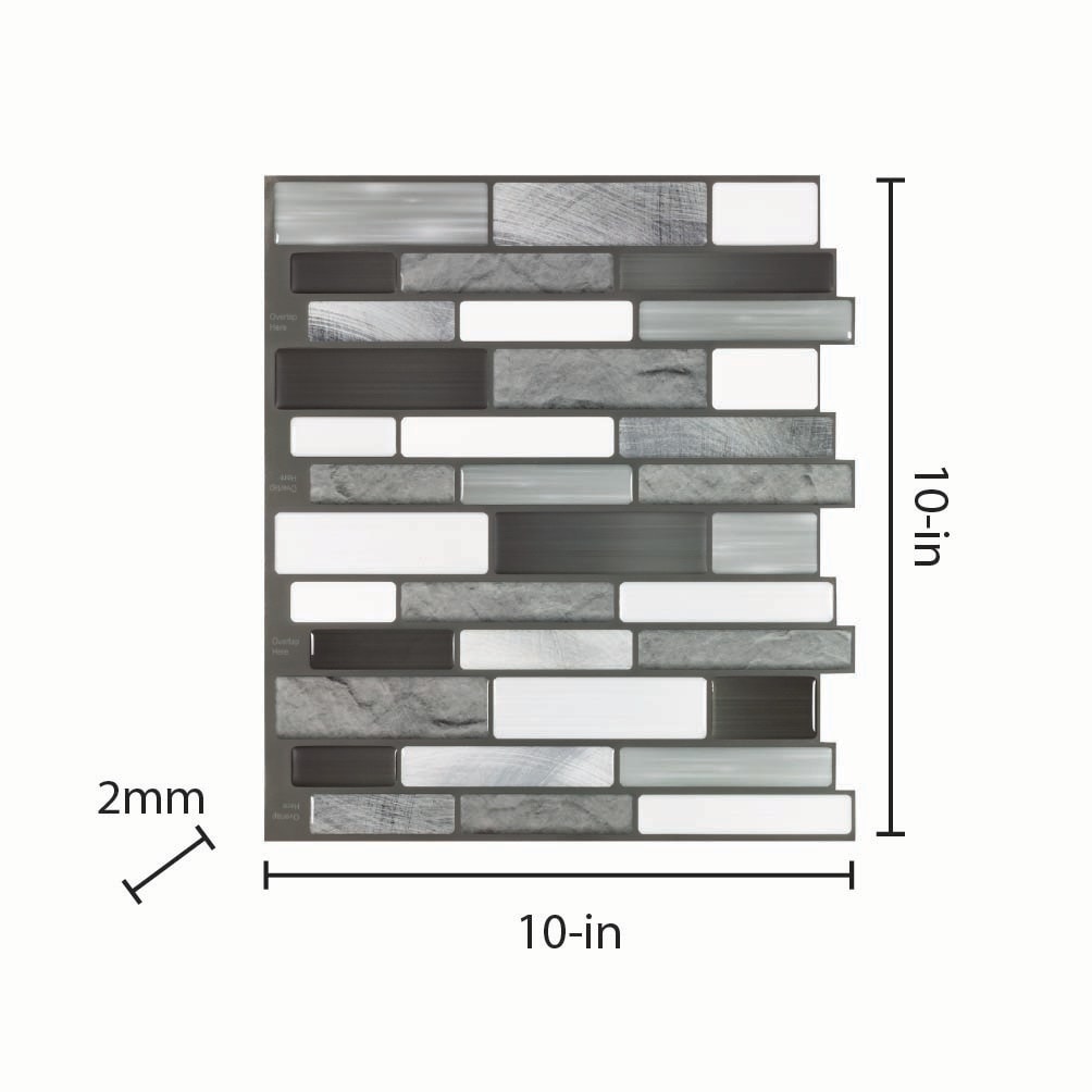 Peel&Stick Mosaics LWPS191017 Ceramic-Tile - View #8