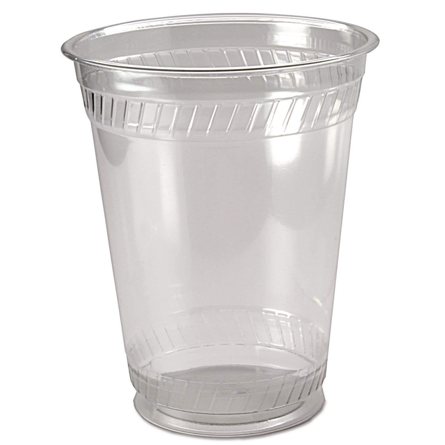 Fabri-Kal Kal-Clear PET Cold Drink Cups 16 oz to 18 oz Plastic Clear 50/Sleeve 20 Sleeves/Carton