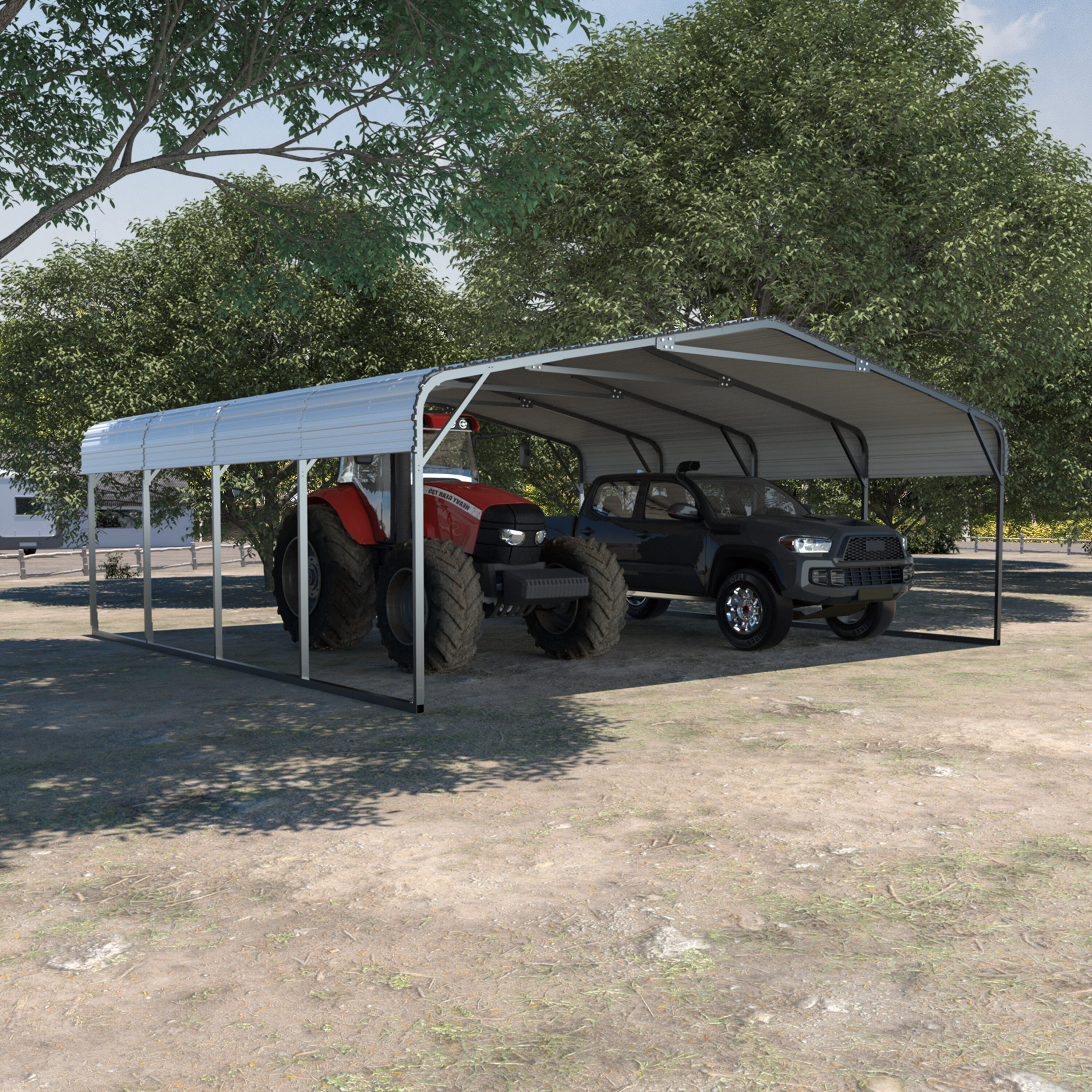 Carports Roof Width (Feet) 10
