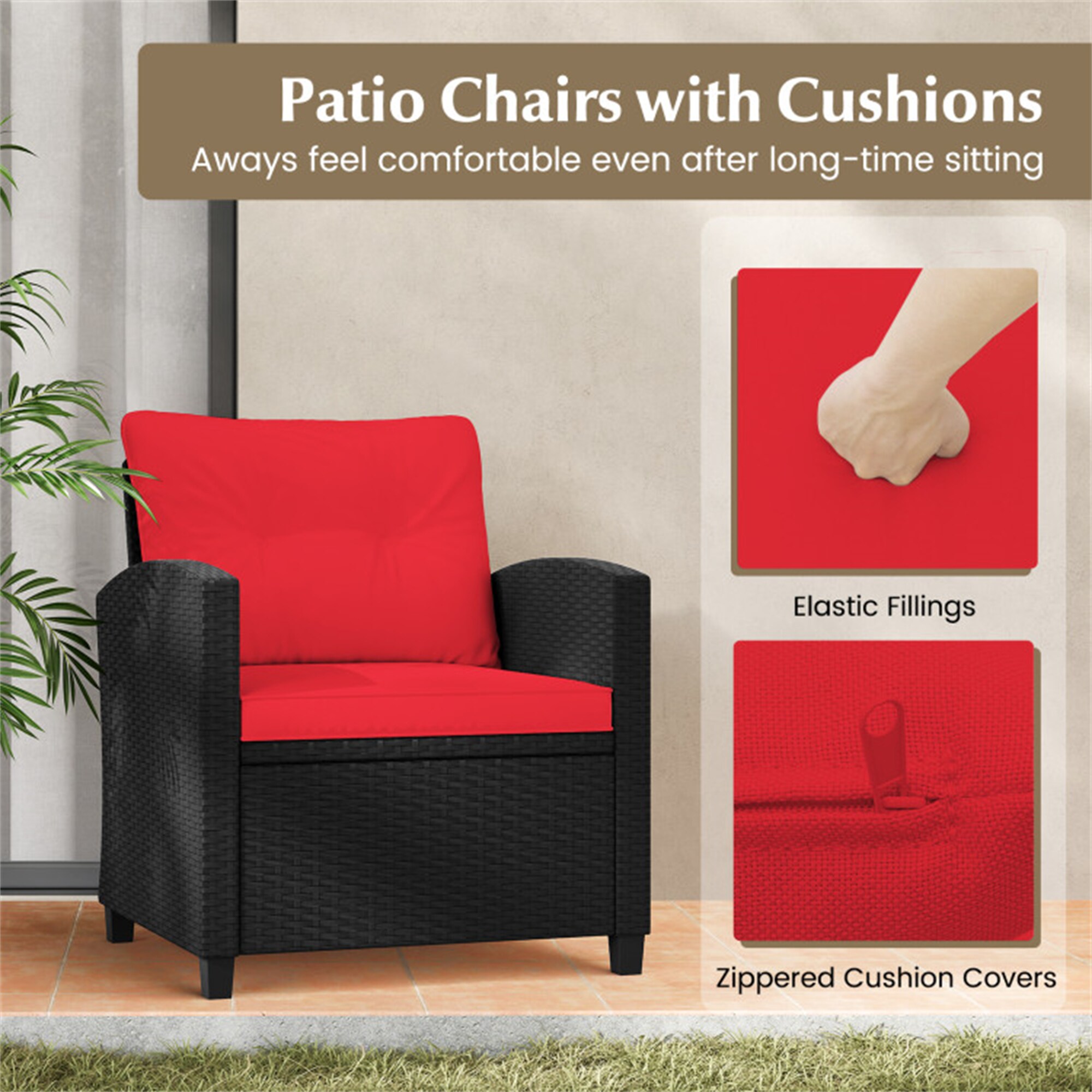 BABOOM BOM-72392RE-CO Patio-Conversation-Sets - View #8