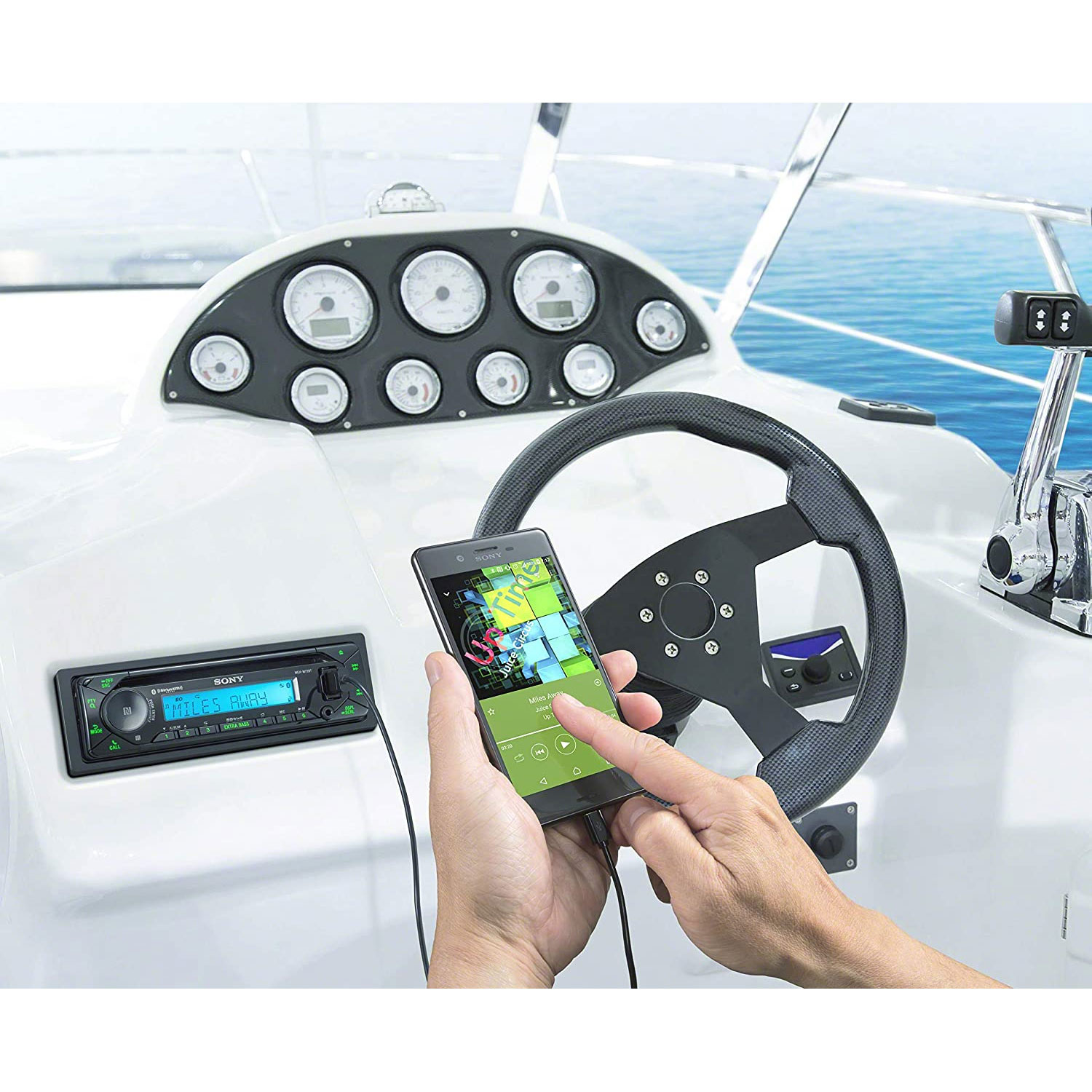 Sony MEXM72BT Boat-Electronics - View #5