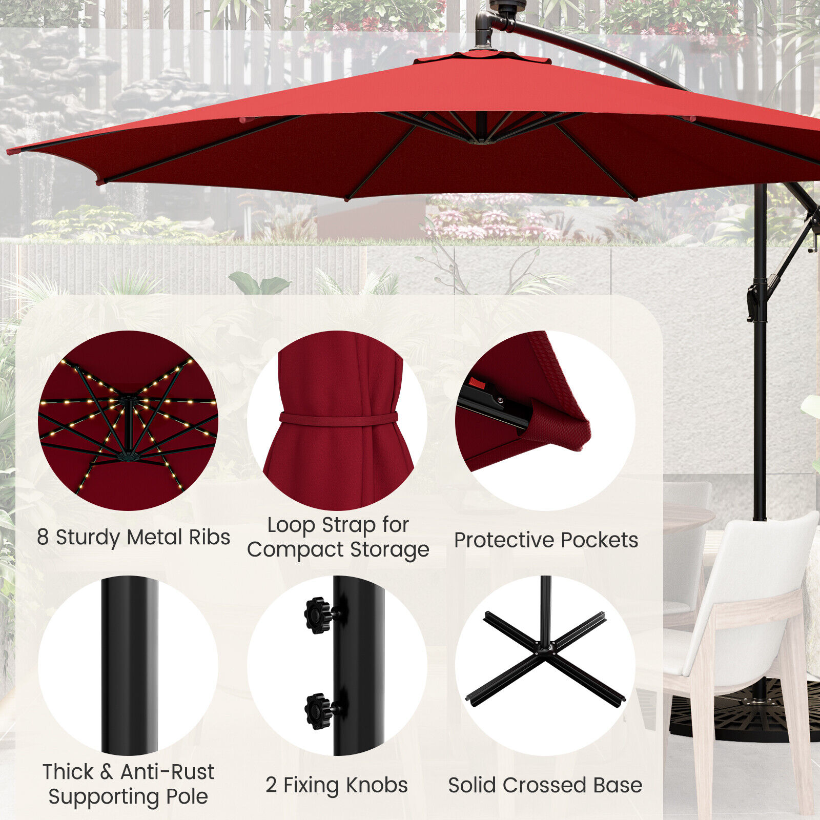Volenca VOL-J755NF Beach-Umbrellas - View #7