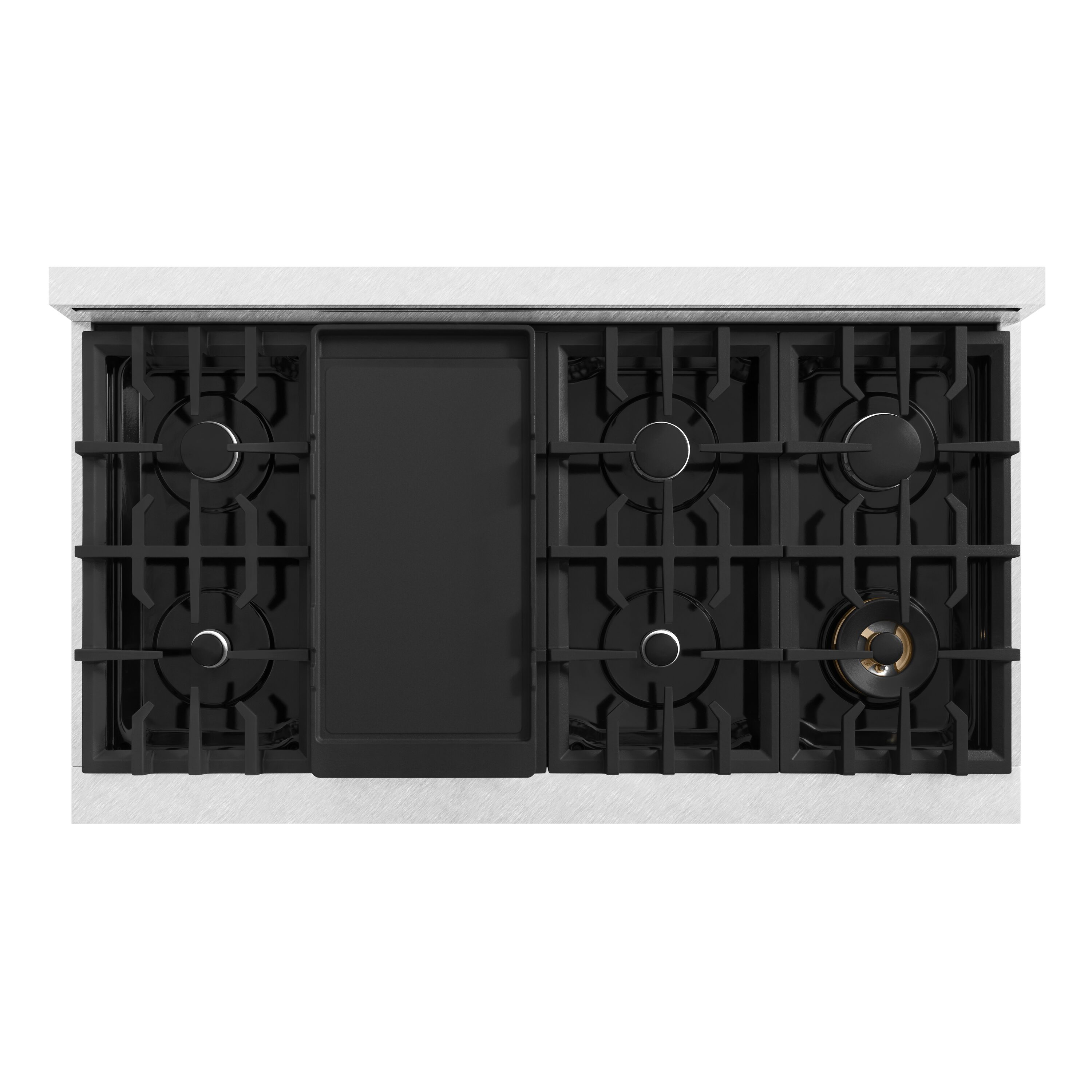 ZLINE KITCHEN & BATH HDRS-BLM-48 Double-Dual-Fuel-Ranges - View #3