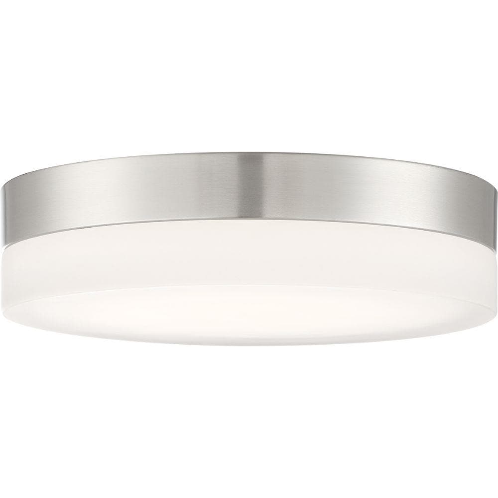  LW-SC542635 1-Light 11-in Brushed Nickel LED Flush Mount Light
