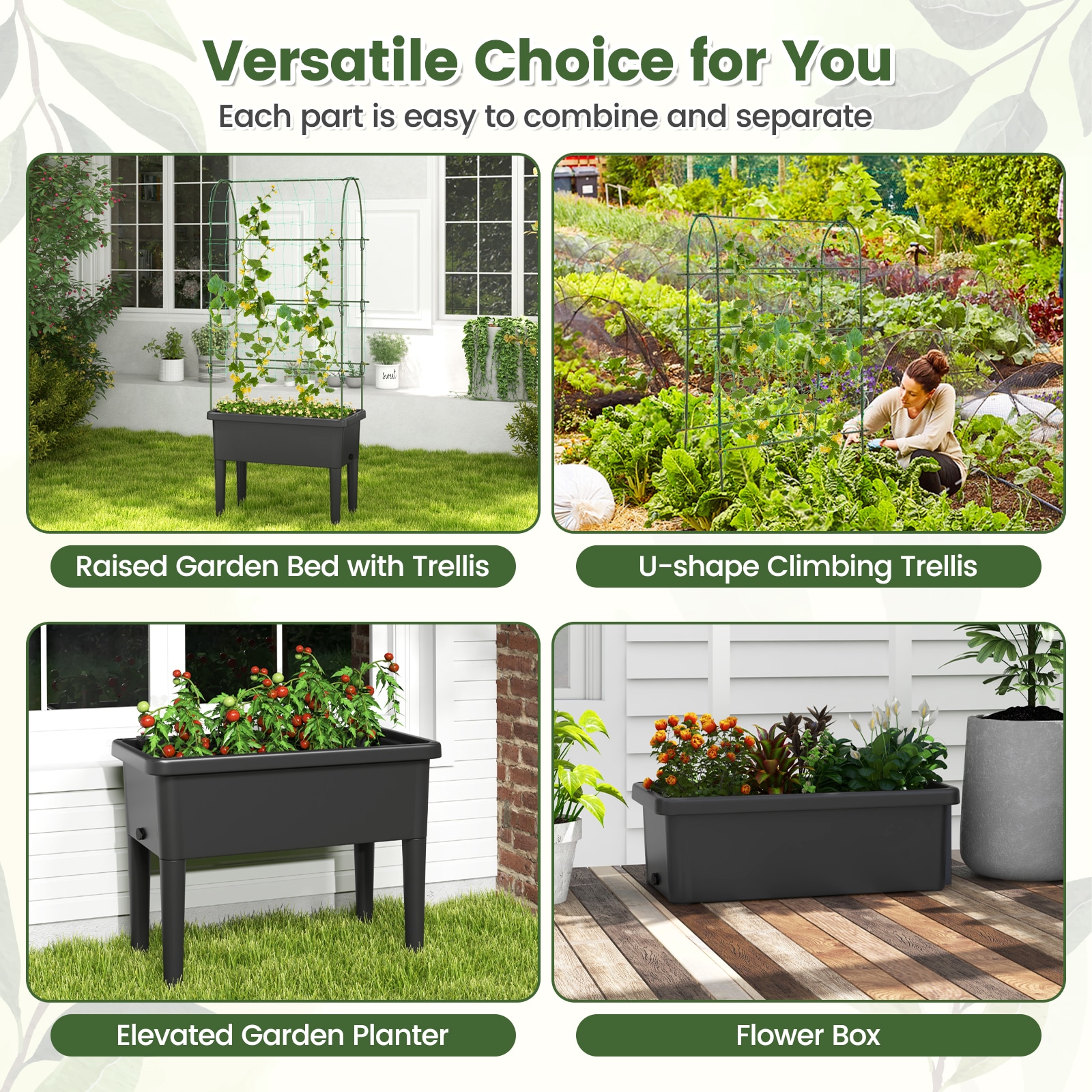  YSGT416663BK Raised-Planter-Boxes - View #3