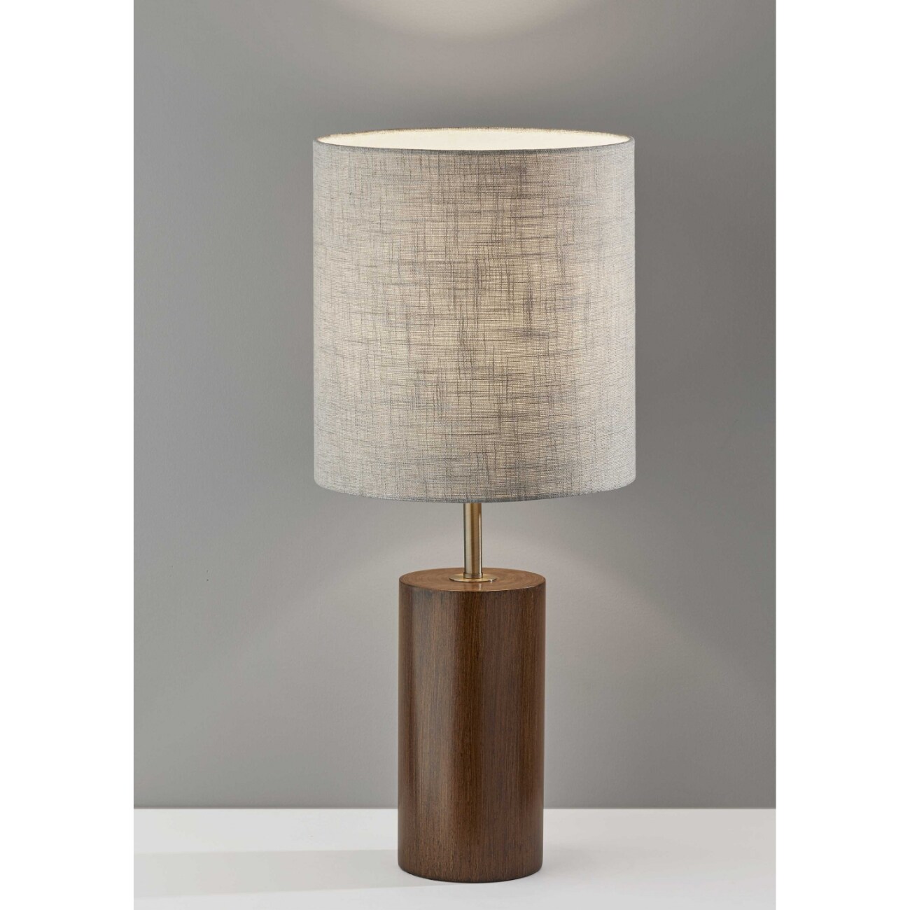 walnut table lamp