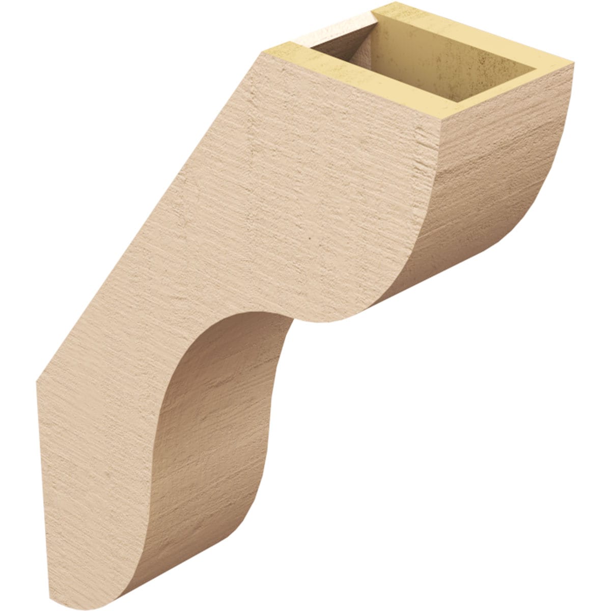 Ekena Millwork BRCUR05X16X22CARRCPR braces - View #6