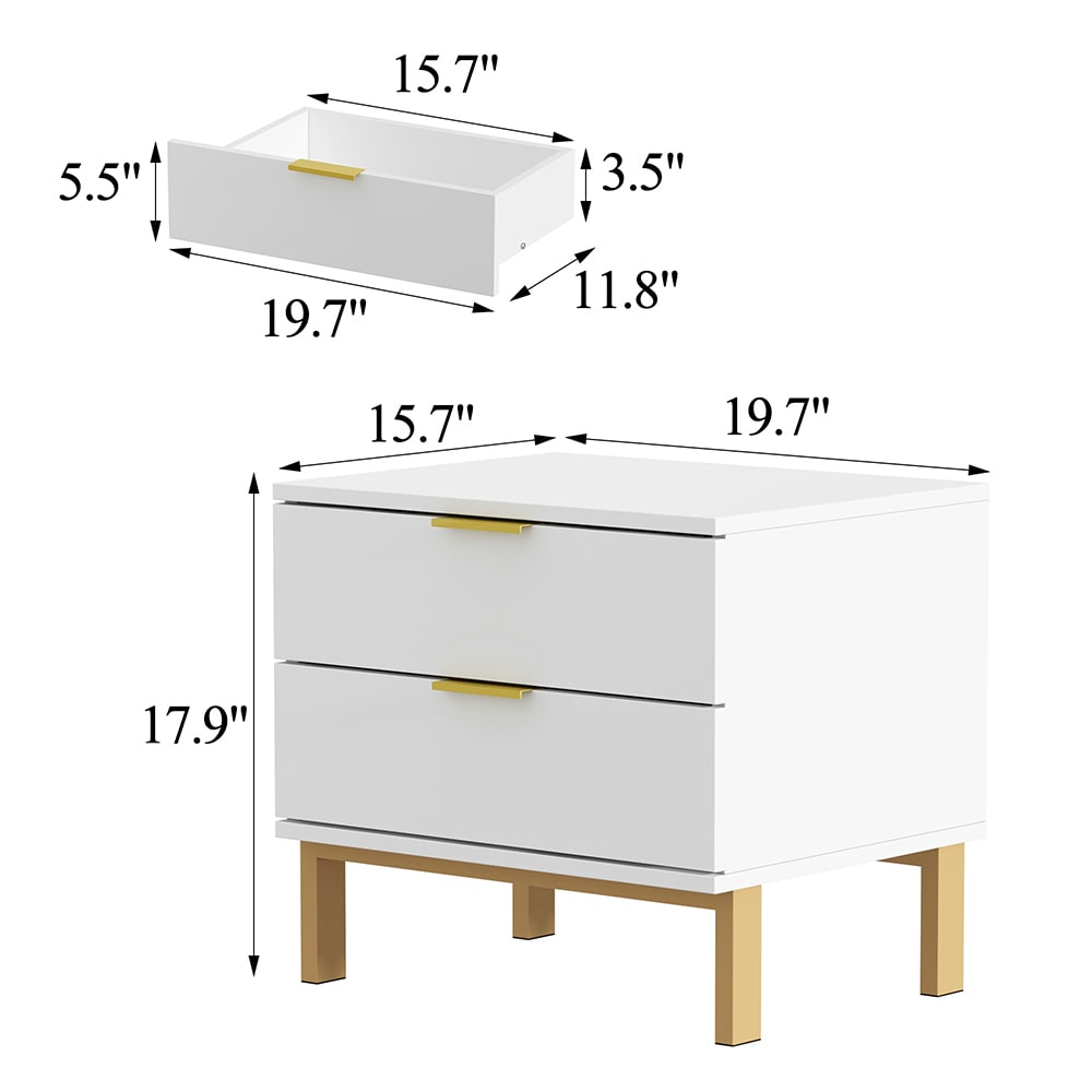 Homsee V-KF200155-02 nightstands - View #12
