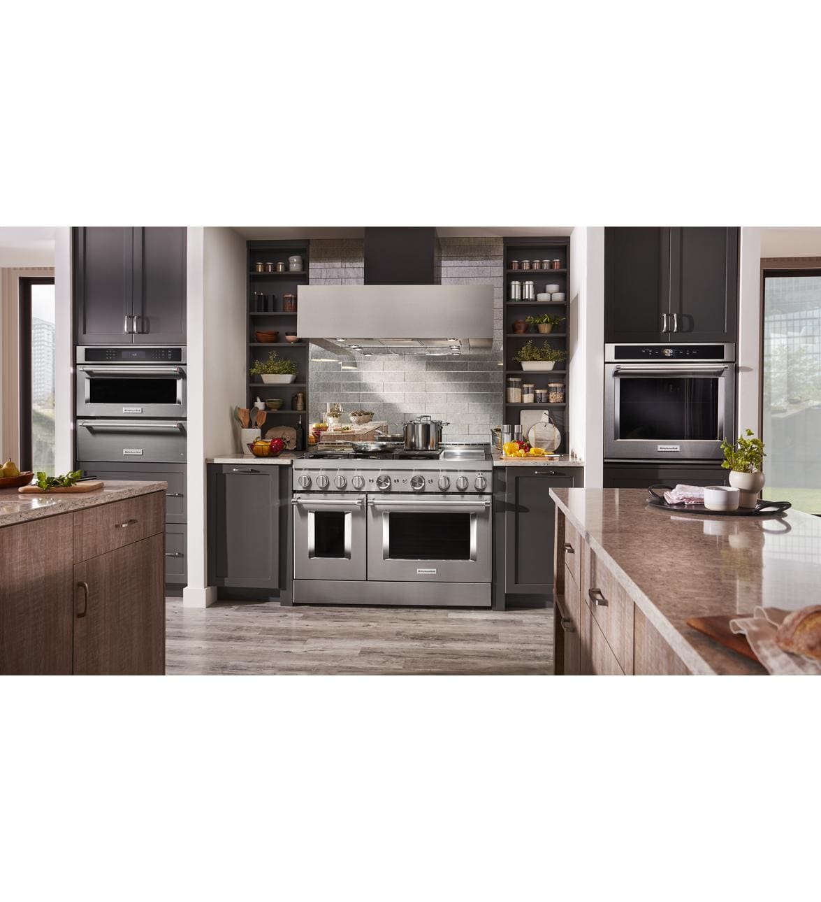 KitchenAid KFGC558JSS Double-Oven-Gas-Ranges - View #8