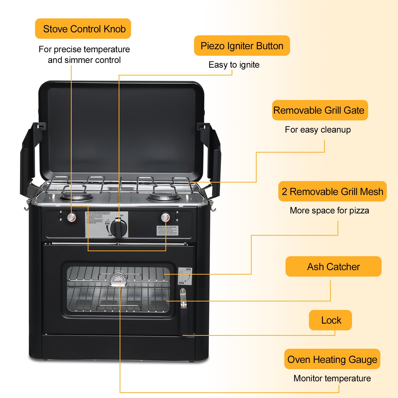 Winado LO1G57000729 Gas-Grill - View #5