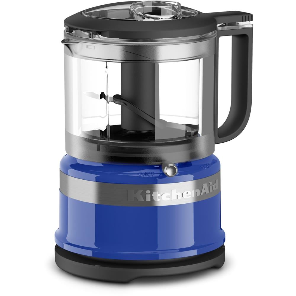 KitchenAid KFC3516TB 3.5 Cups 240-Watt Blue Food Processor
