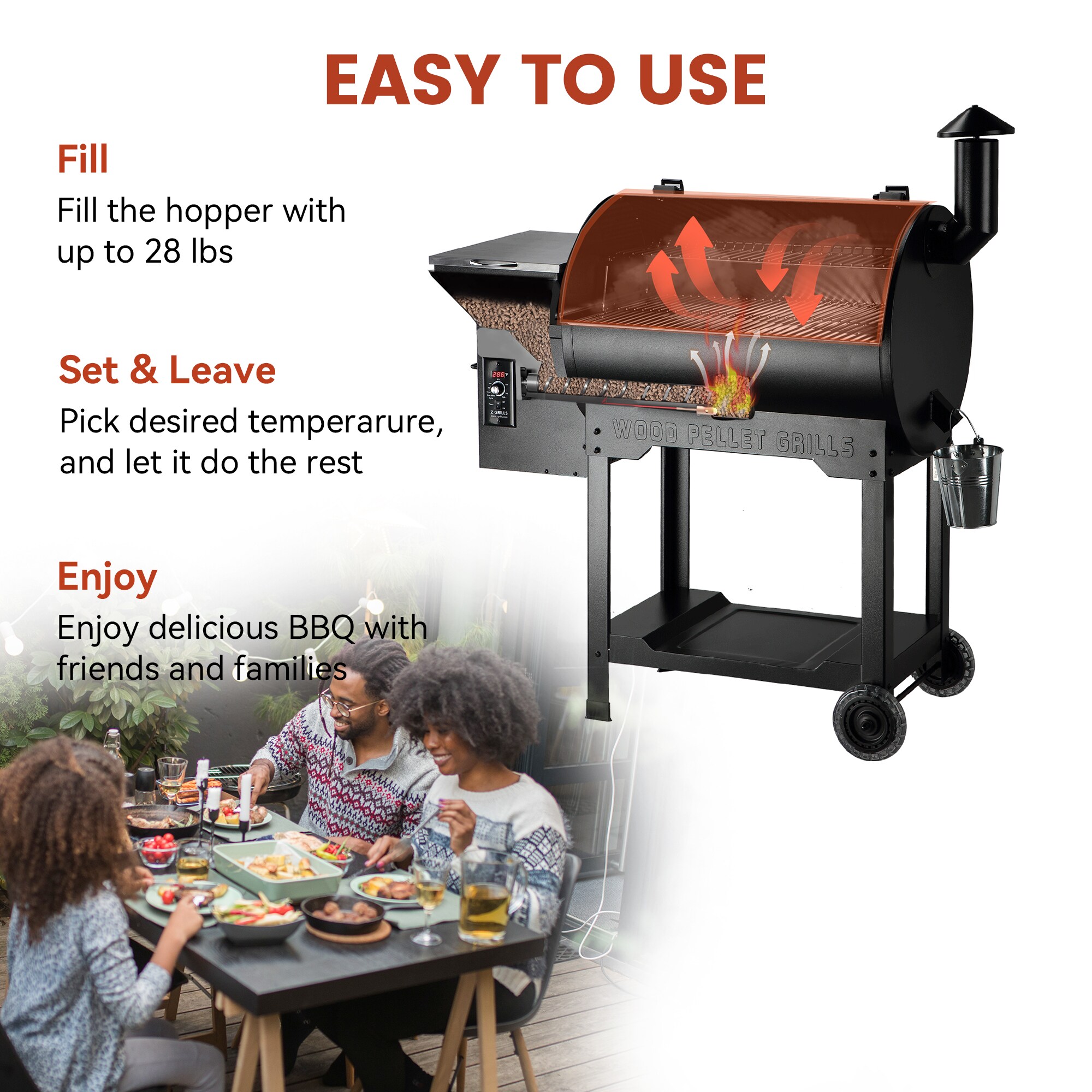 Z GRILLS ZPG-7002B3E Pellet-Grills - View #10