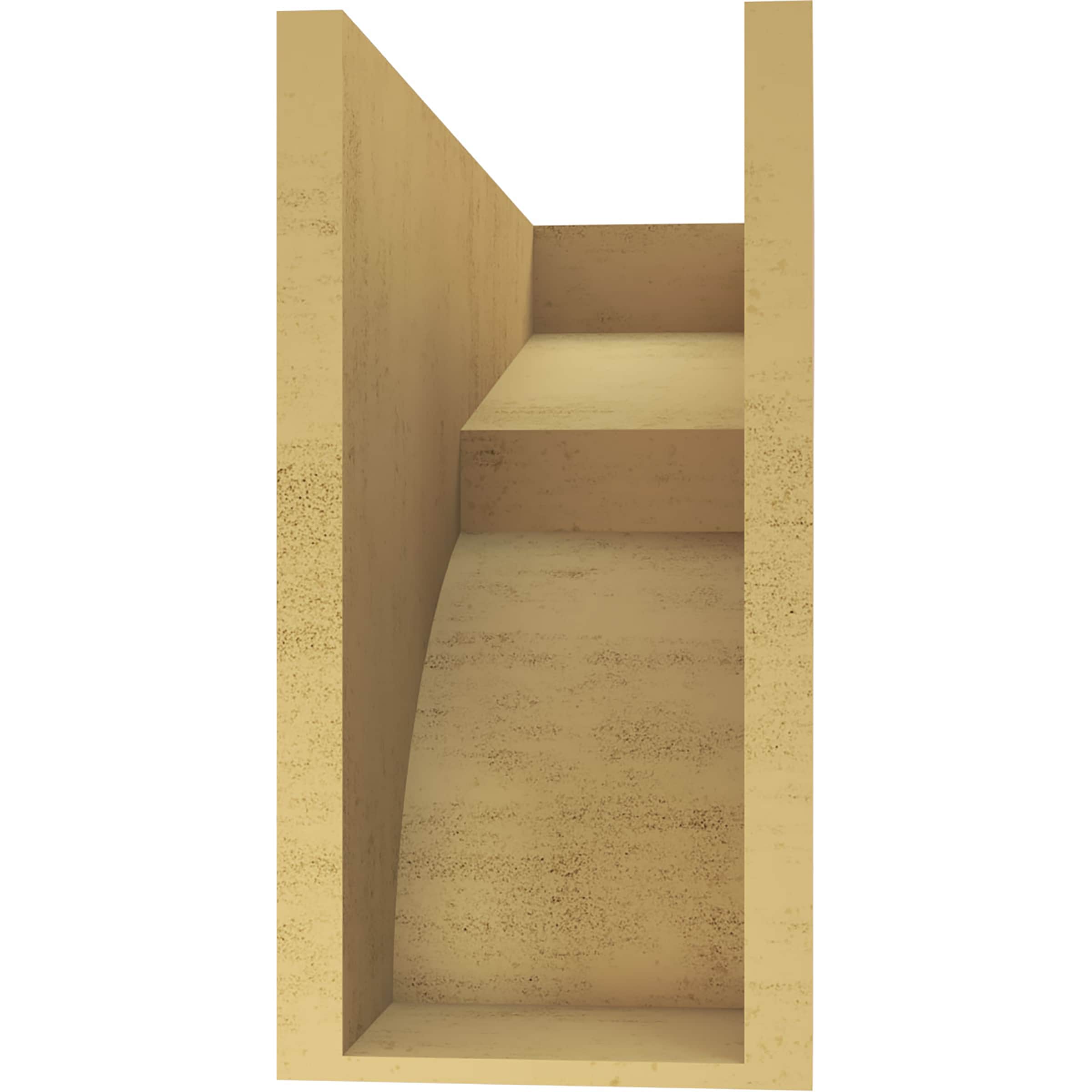 Ekena Millwork CORU08X24X16MONRCPR corbels - View #4