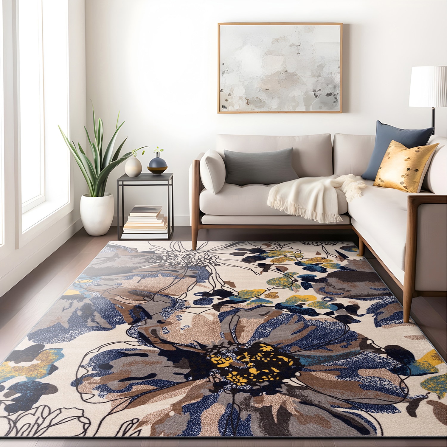 World Rug Gallery 503CREAM5X7 rugs - View #6