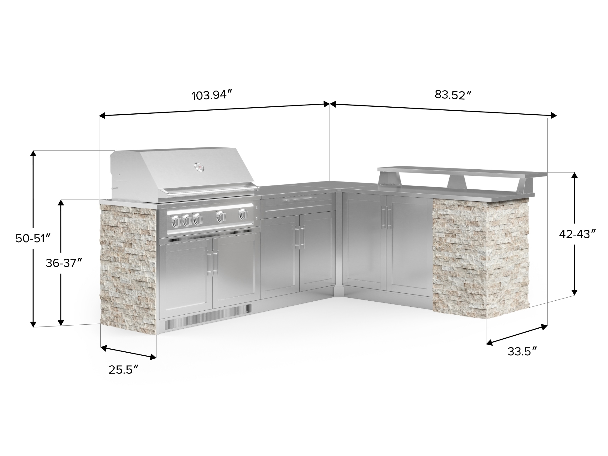 NewAge Products 69434 Modular-Outdoor-Kitchens - View #9