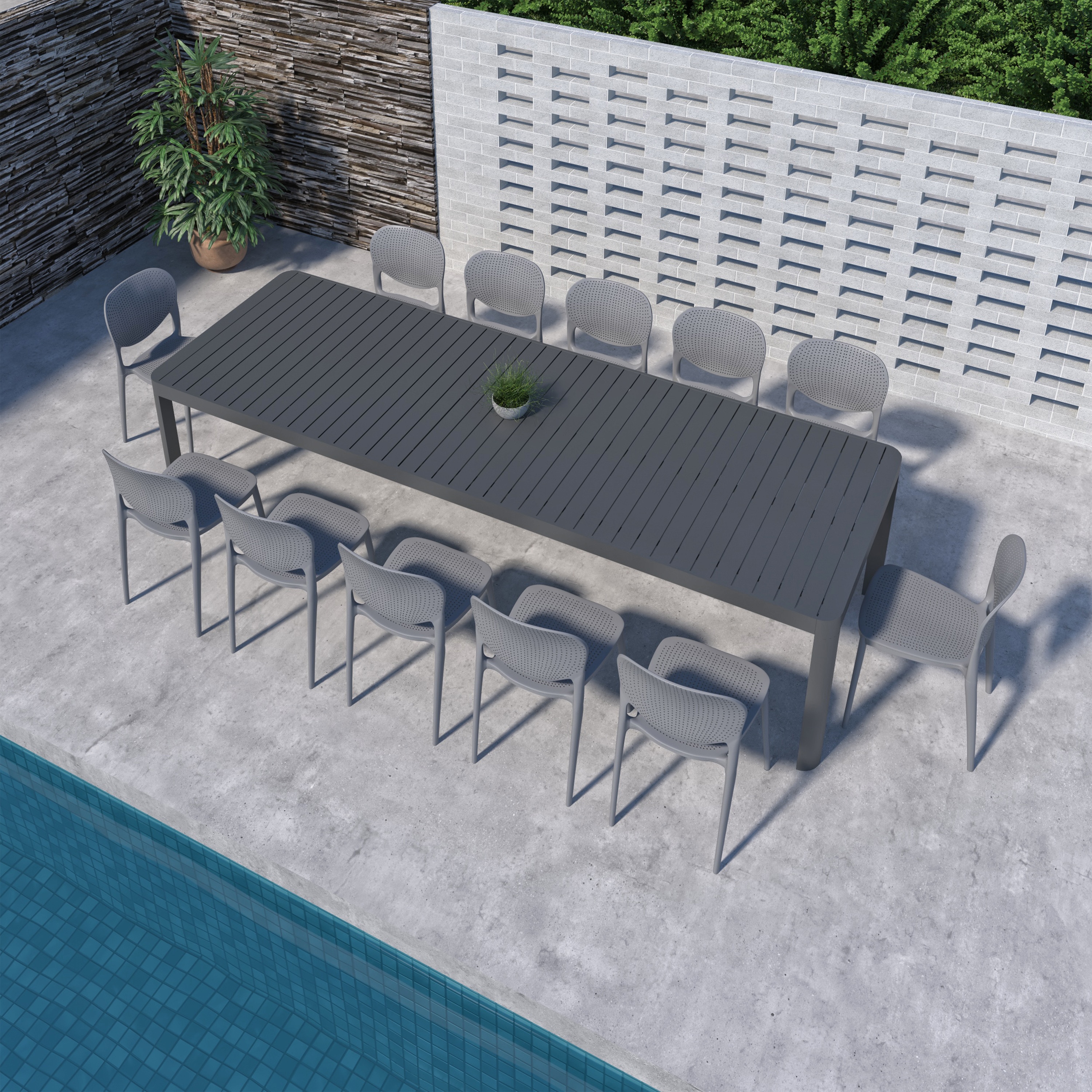 Amazonia LWS-CALEXTGR-12ISAGR Patio-Dining-Sets - View #2