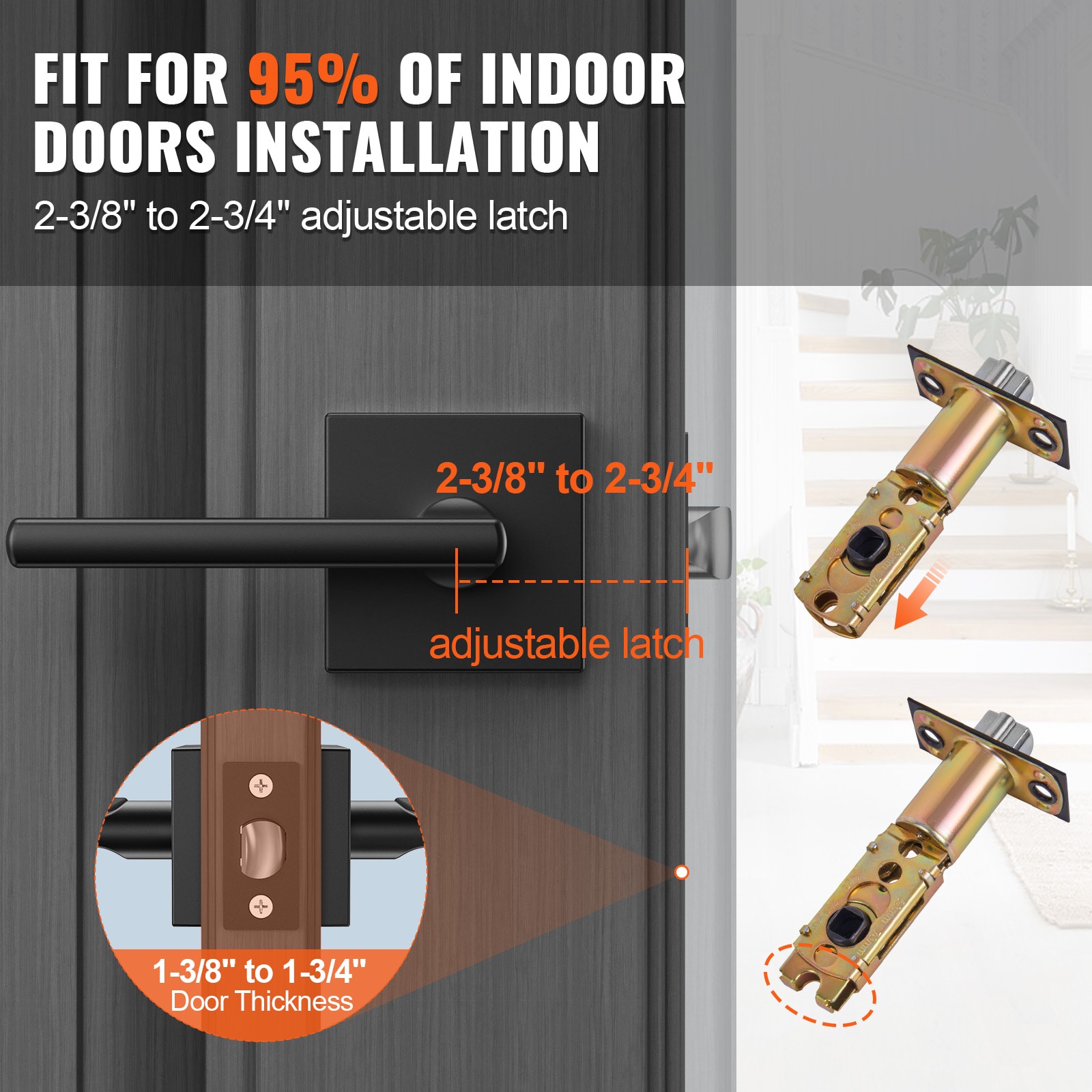 VEVOR FXTDMBS6G000M8KL3V0 Door-Handles - View #3