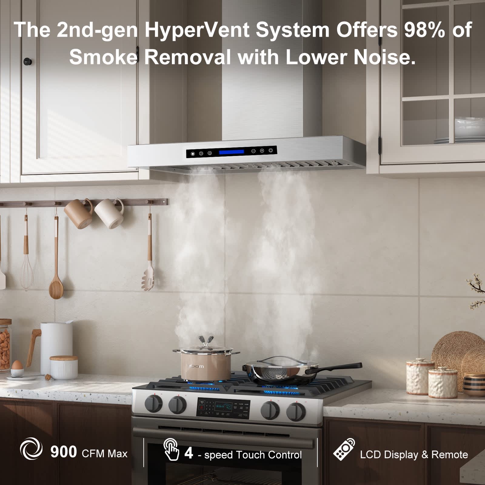 DIVAN DHP01-30 Wall-Mounted-Range-Hoods - View #4