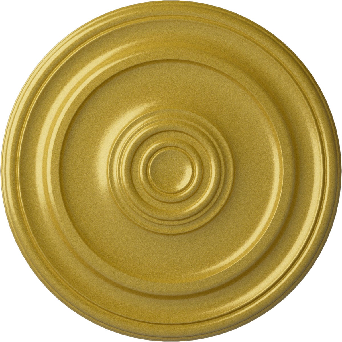 Ekena Millwork CM20KPRGS Kepler Traditional 19.75-in W x 19.75-in L Rich Gold Polyurethane Ceiling Medallion