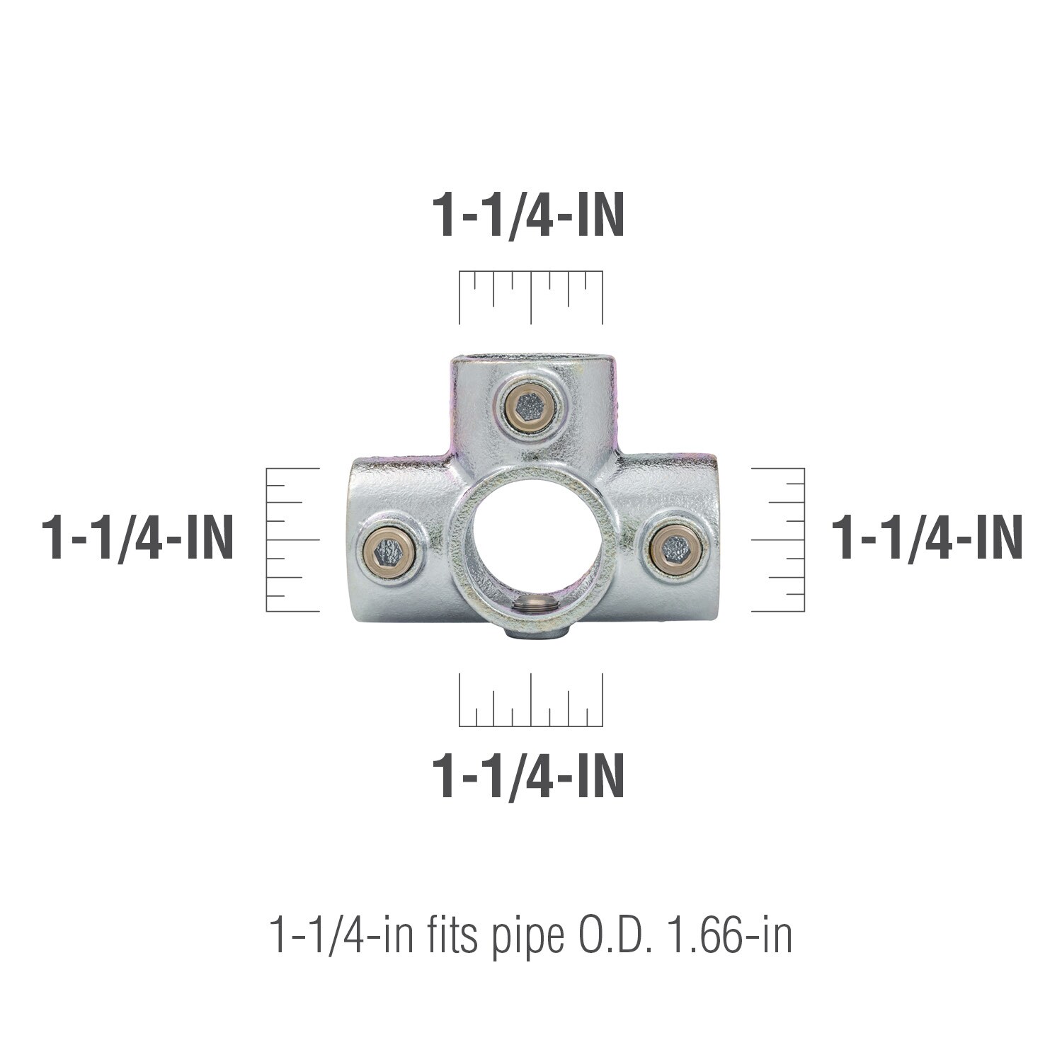 SteelTek 677-606HC Structural-Pipe-Fittings - View #3