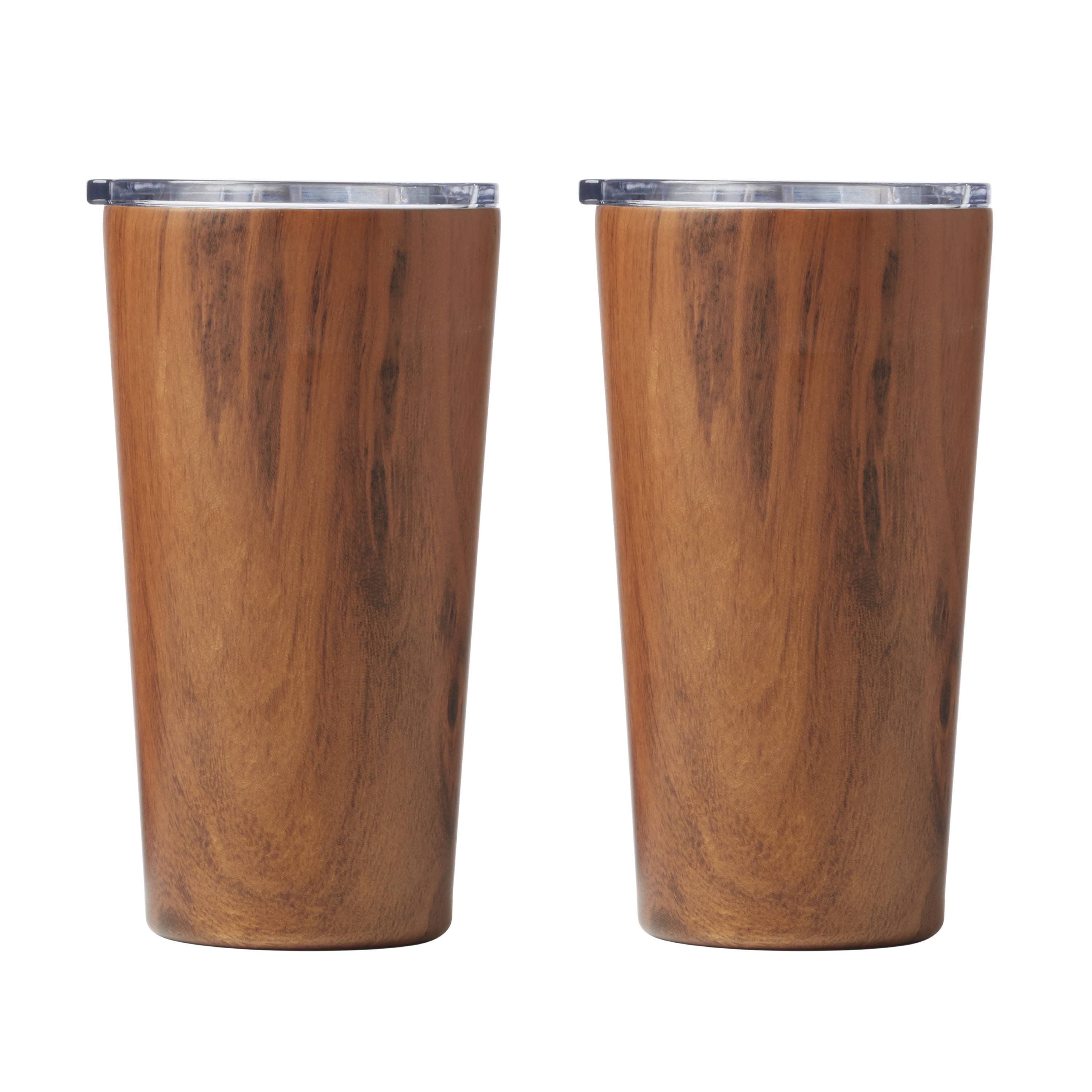 Cambridge EP54BLKPTCB2DS 20.0-fl oz -fl oz Stainless steel Tumbler - Brown 2 -Pack