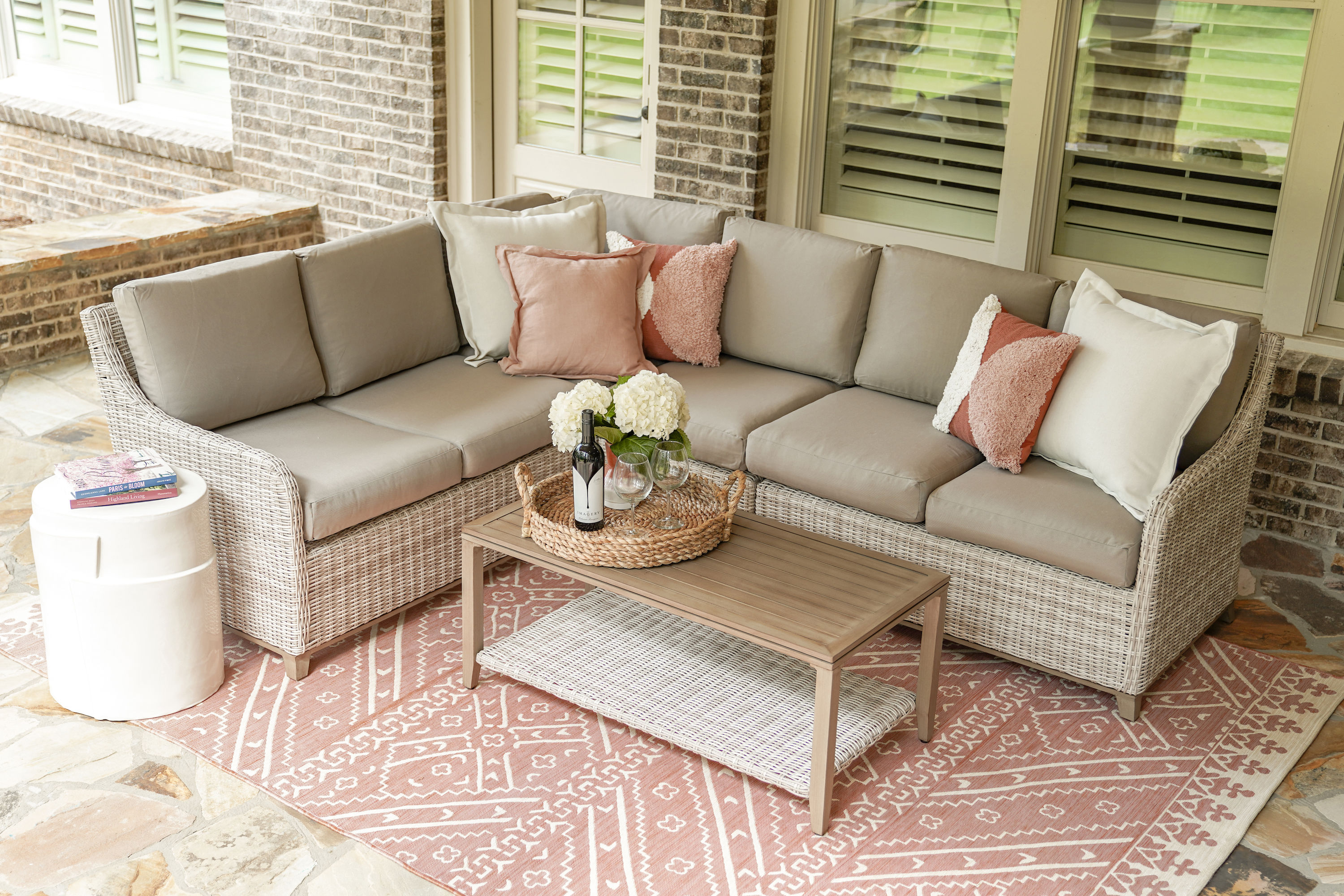 Leisure Made 483729-TAN Patio-Conversation-Sets - View #4